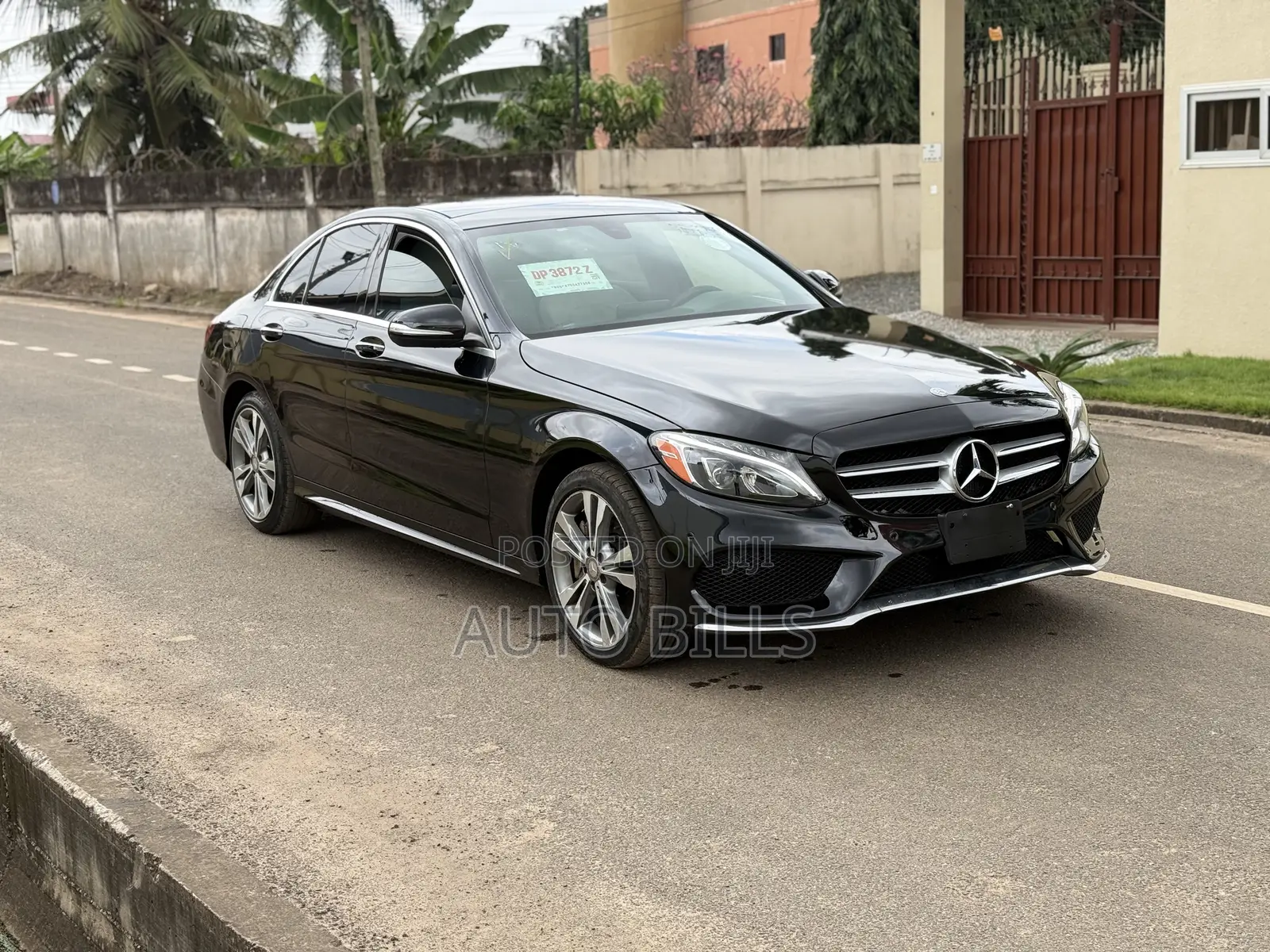 Mercedes-Benz C300 Sport 4dr AWD 4Matic Sedan (2.0L 4cyl 7A) 2015 Black