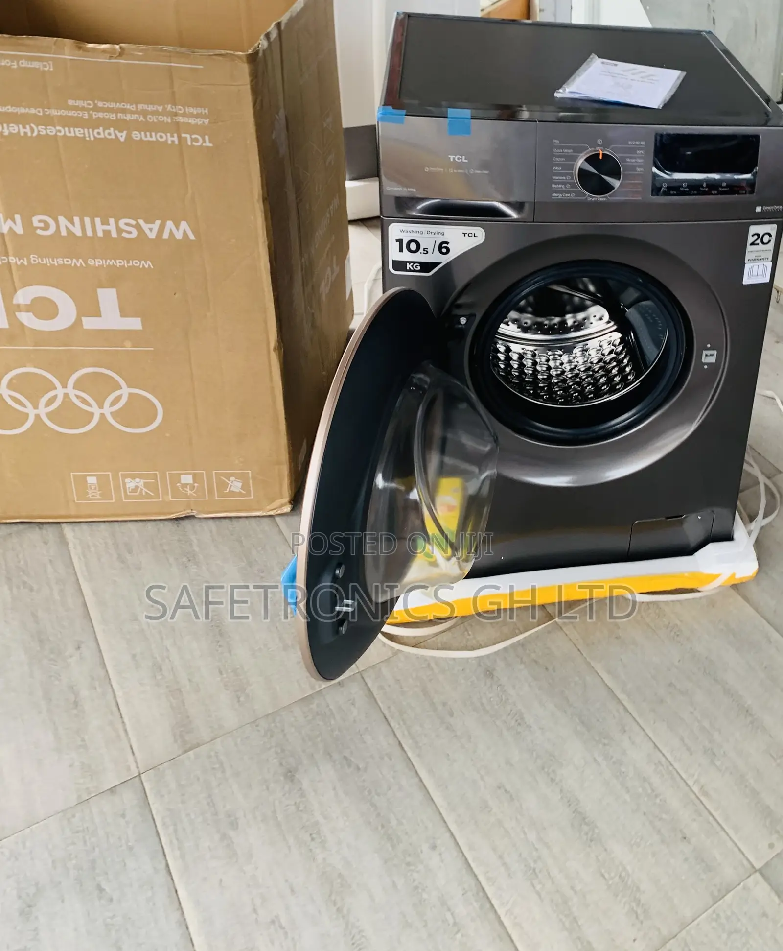 Choose New TCL Washer 10.5Kg Dryer 6Kgs Washing Machine