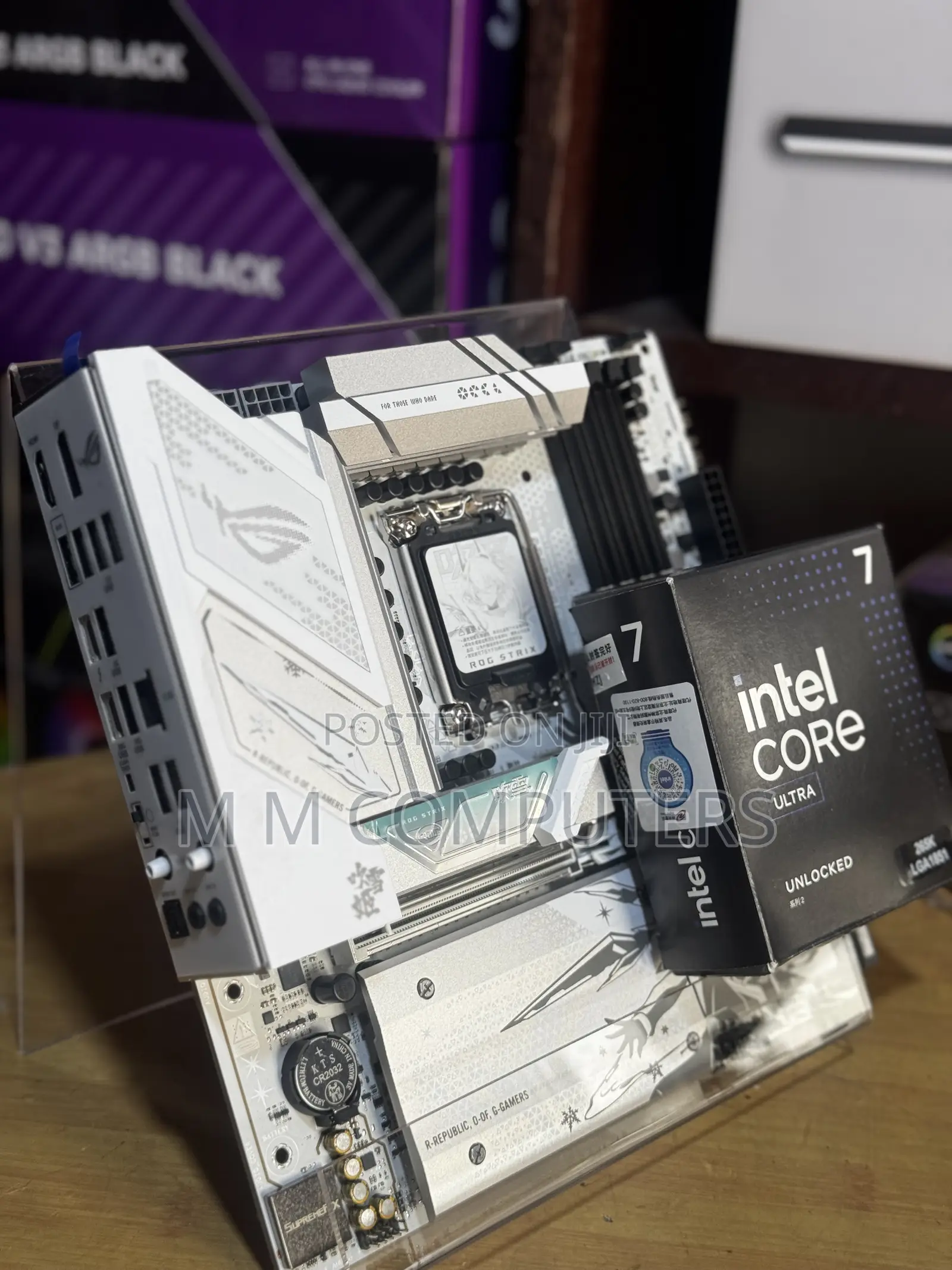 Core Ultra 7 + ASUS Strix B860-G Gaming Wifi