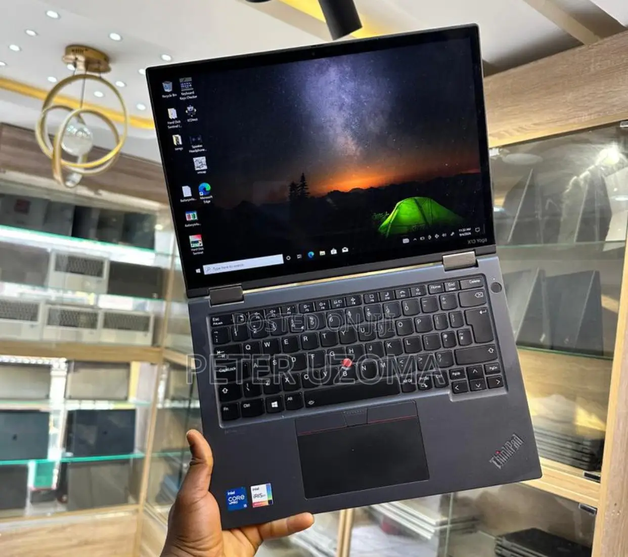 Laptop Lenovo ThinkPad x13 Yoga 16GB Intel Core i5 SSD 256GB