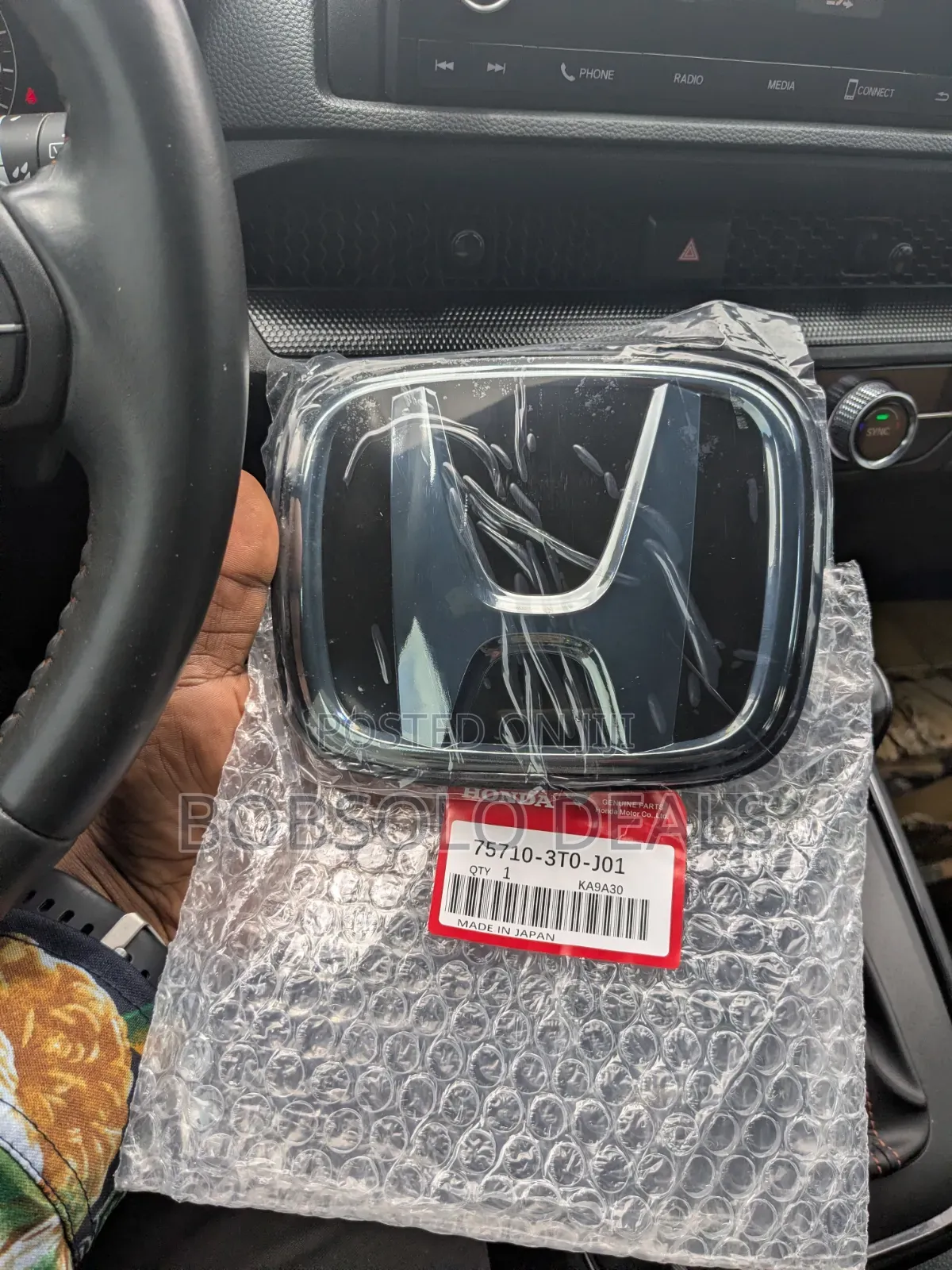 Honda CR-V Emblem Logo Crown 2023-2026