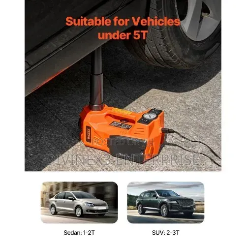 5-Ton 3-in-1 Electric Car Jack