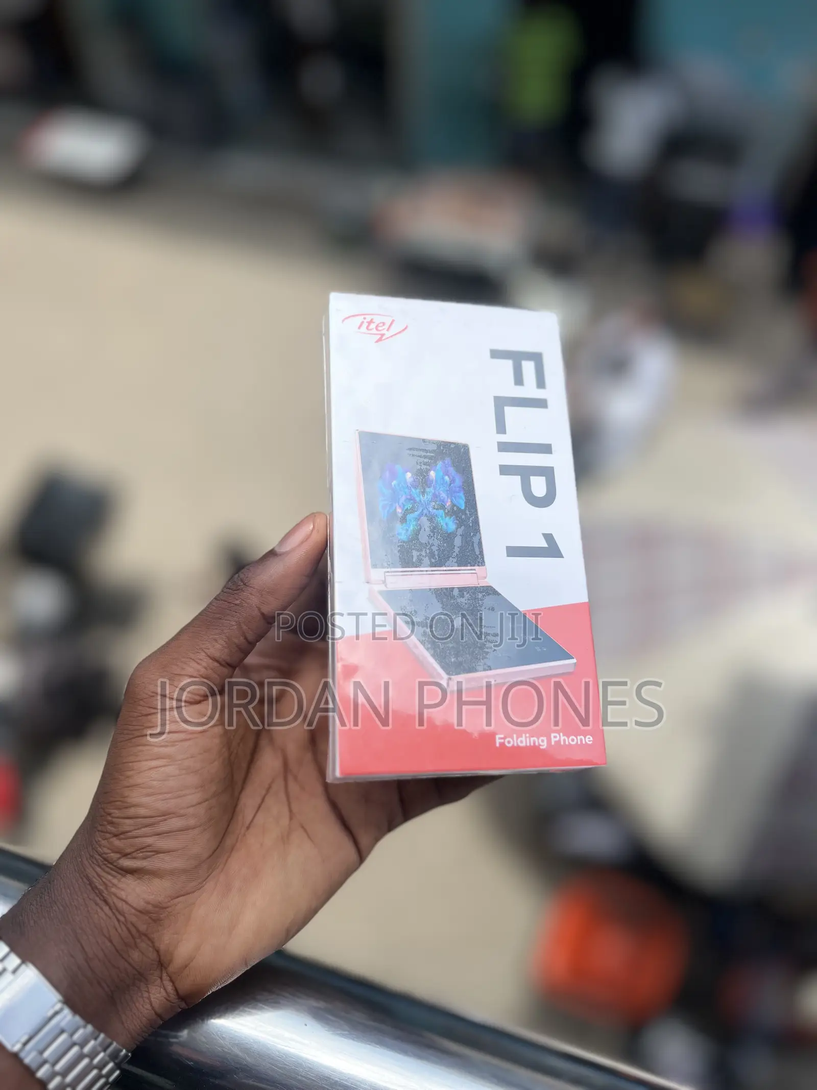 New Itel Flip 1 8 GB Black