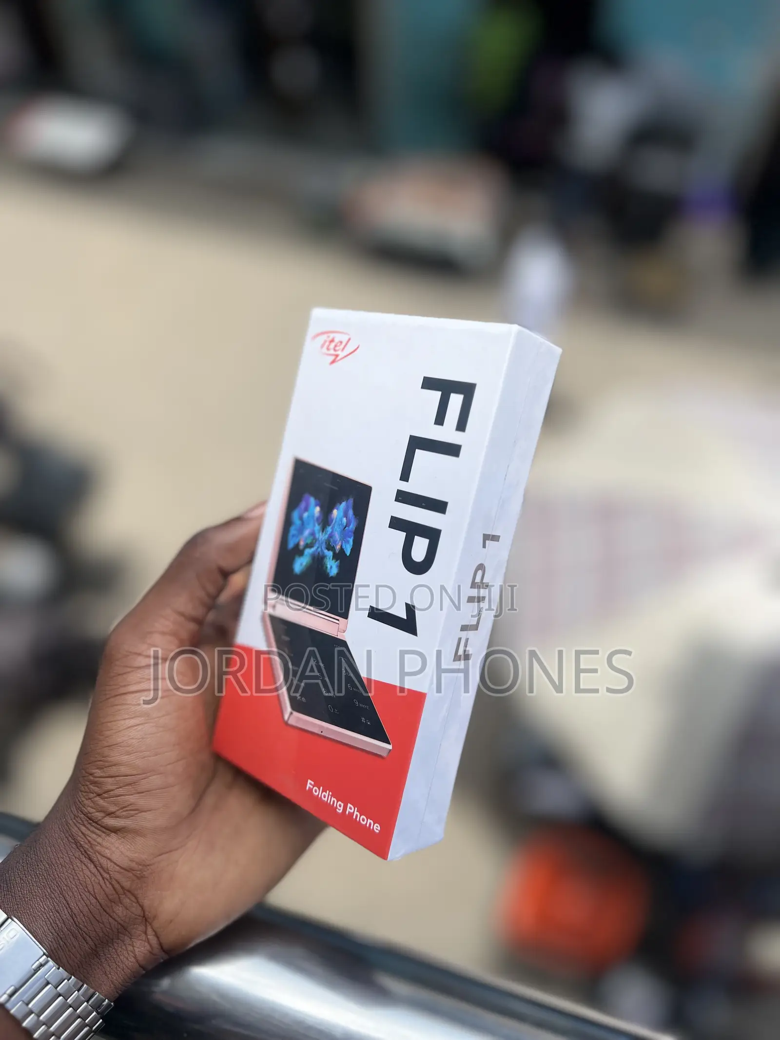 New Itel Flip 1 8 GB Black