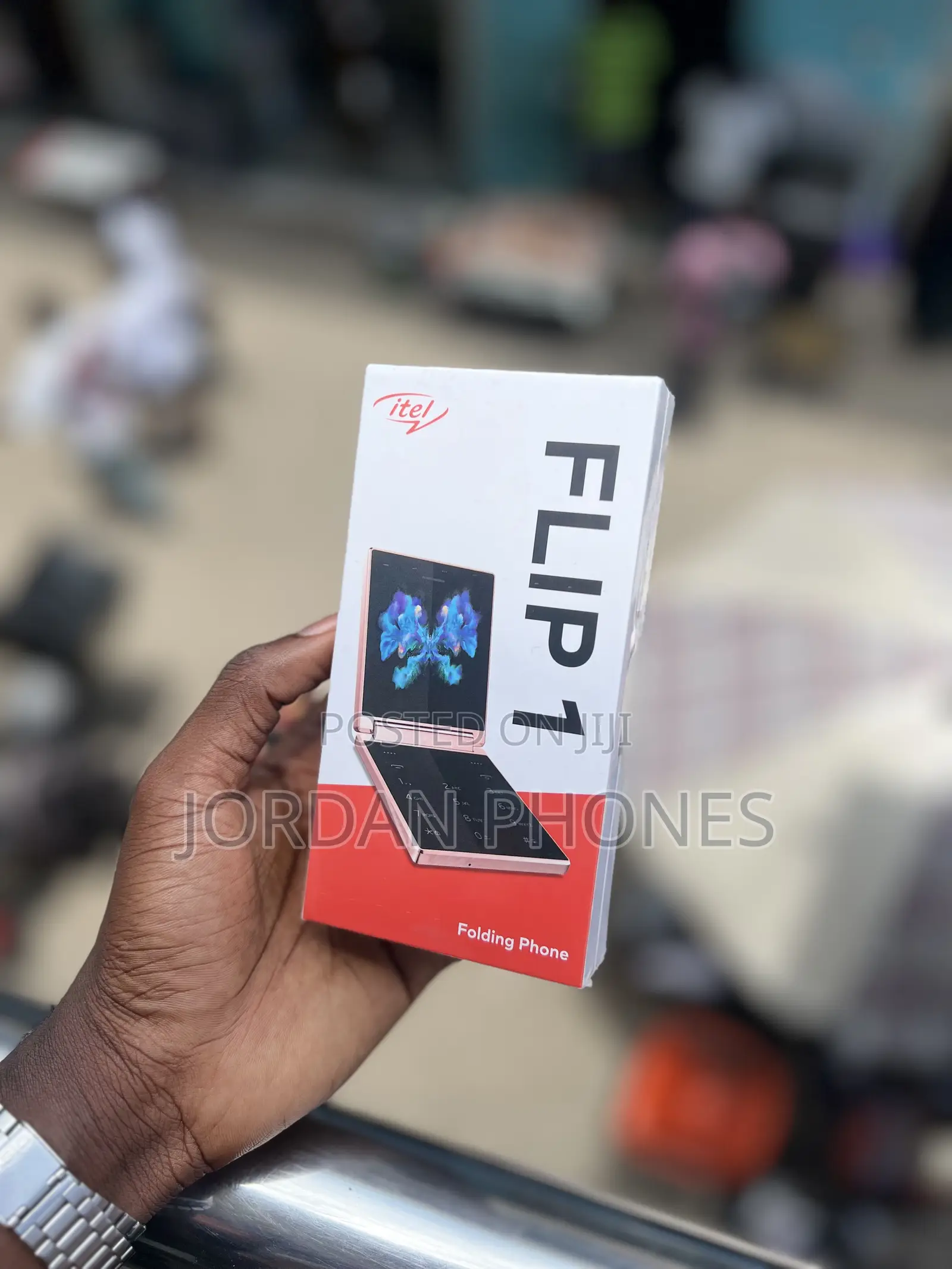 New Itel Flip 1 8 GB Black