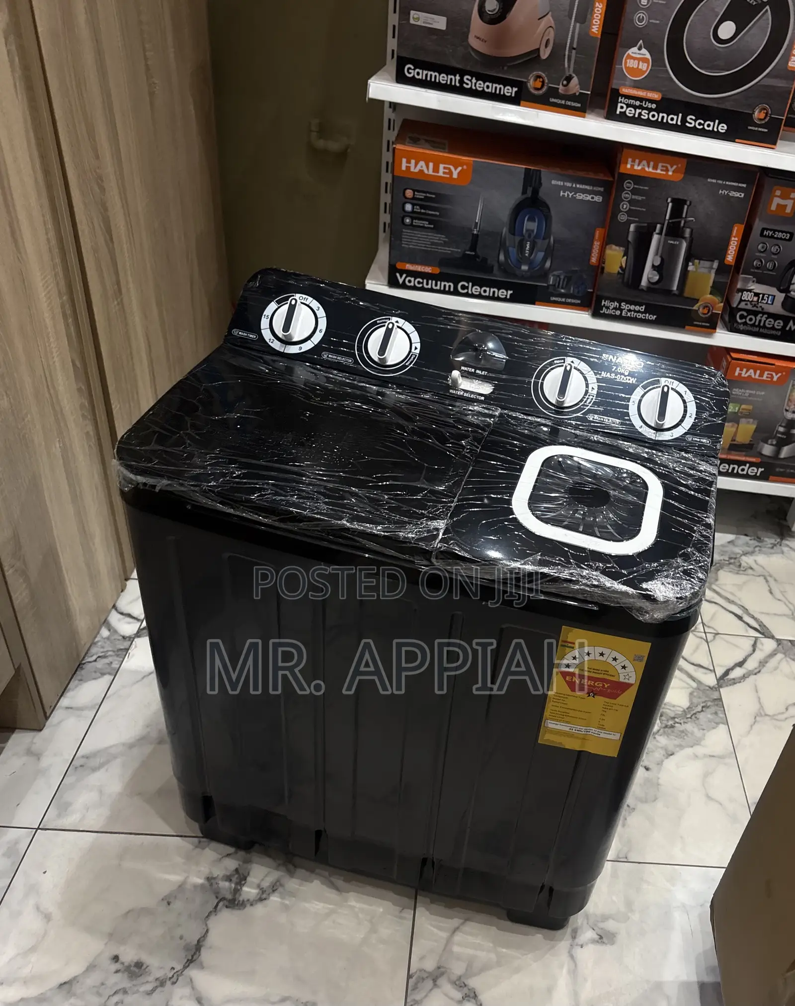 Get Classic Nasco 7kg Spin Dry Electric Washing Machine(dark Gray)
