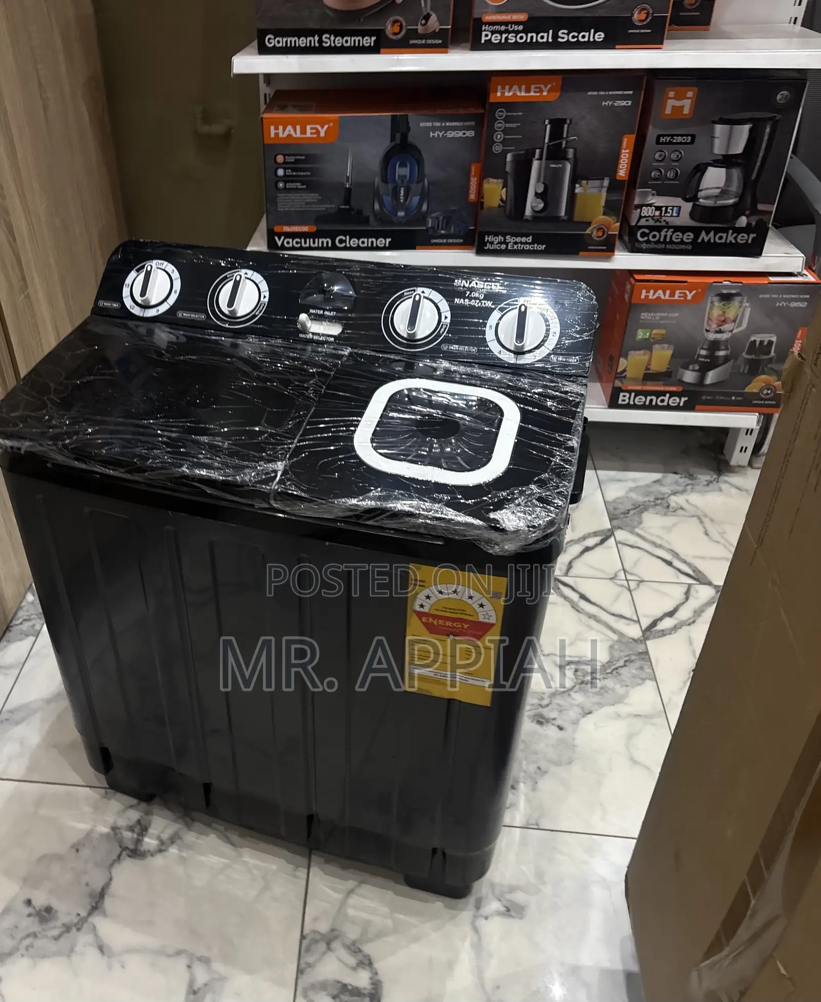 Get Classic Nasco 7kg Spin Dry Electric Washing Machine(dark Gray)