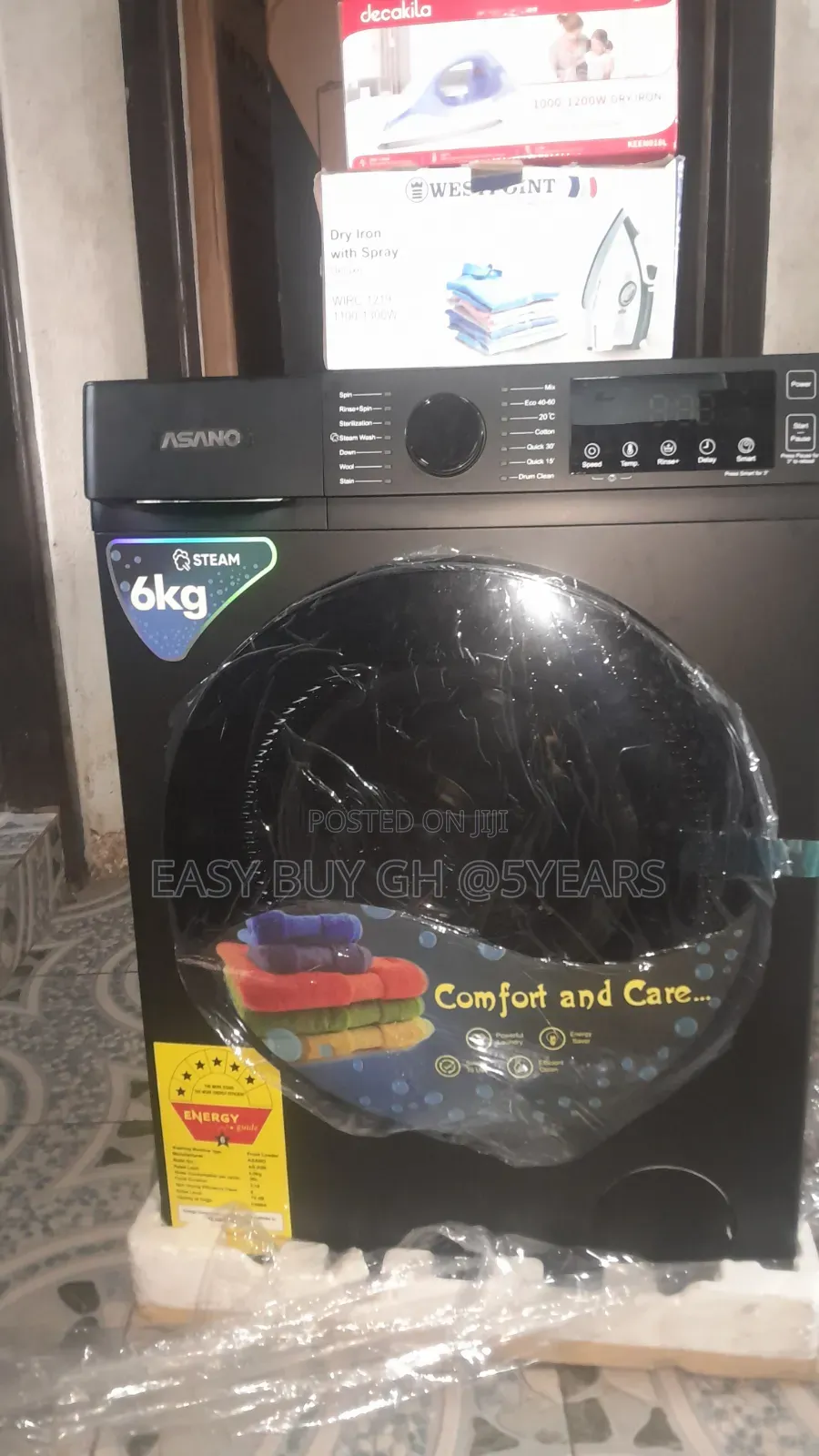 Enjoyable Asano Washing Machine 6kg Steam Cleaner Washing Machine