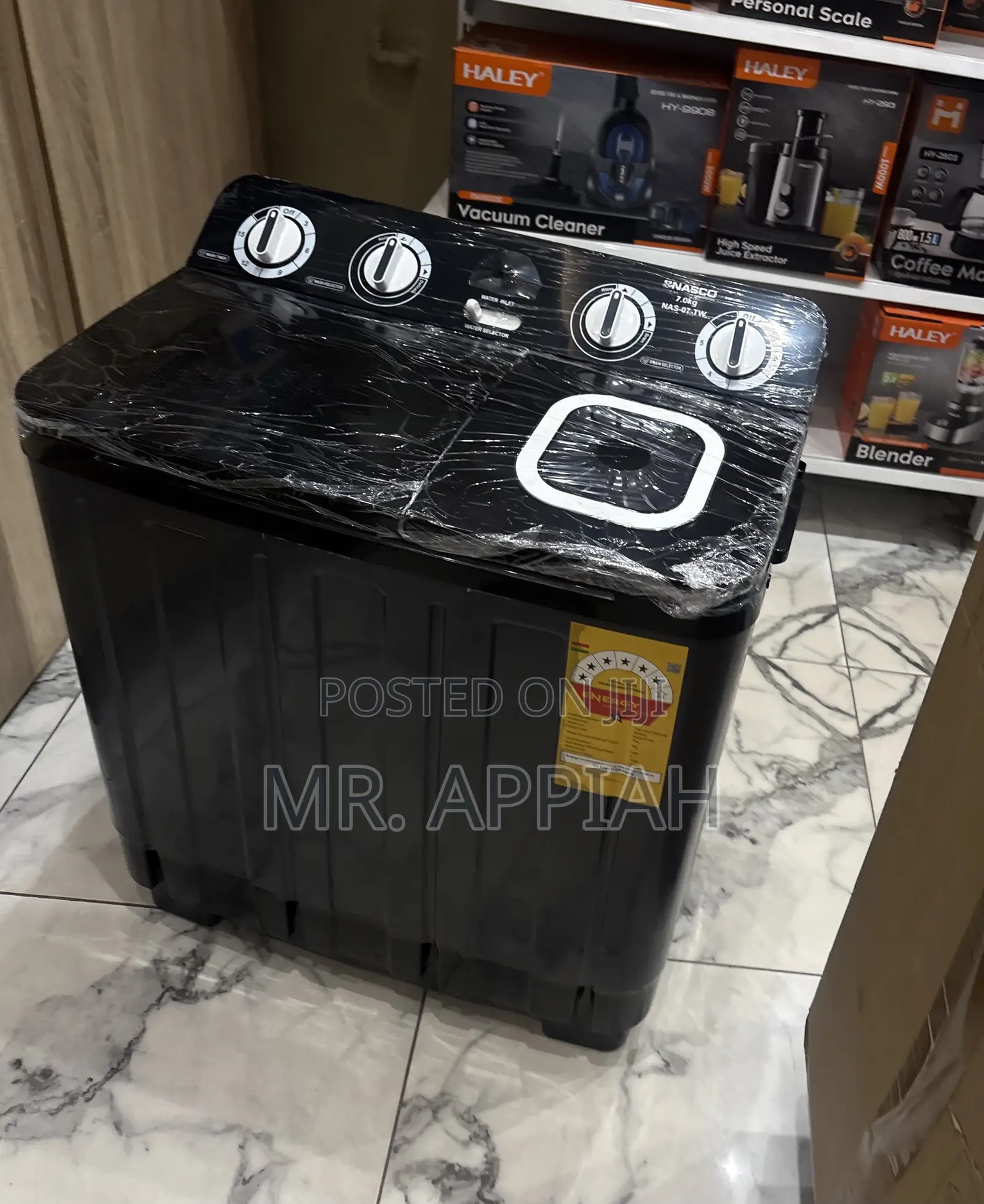 Extremely Quality Nasco 7kg Washing Machine(Spin Dry)7 Star
