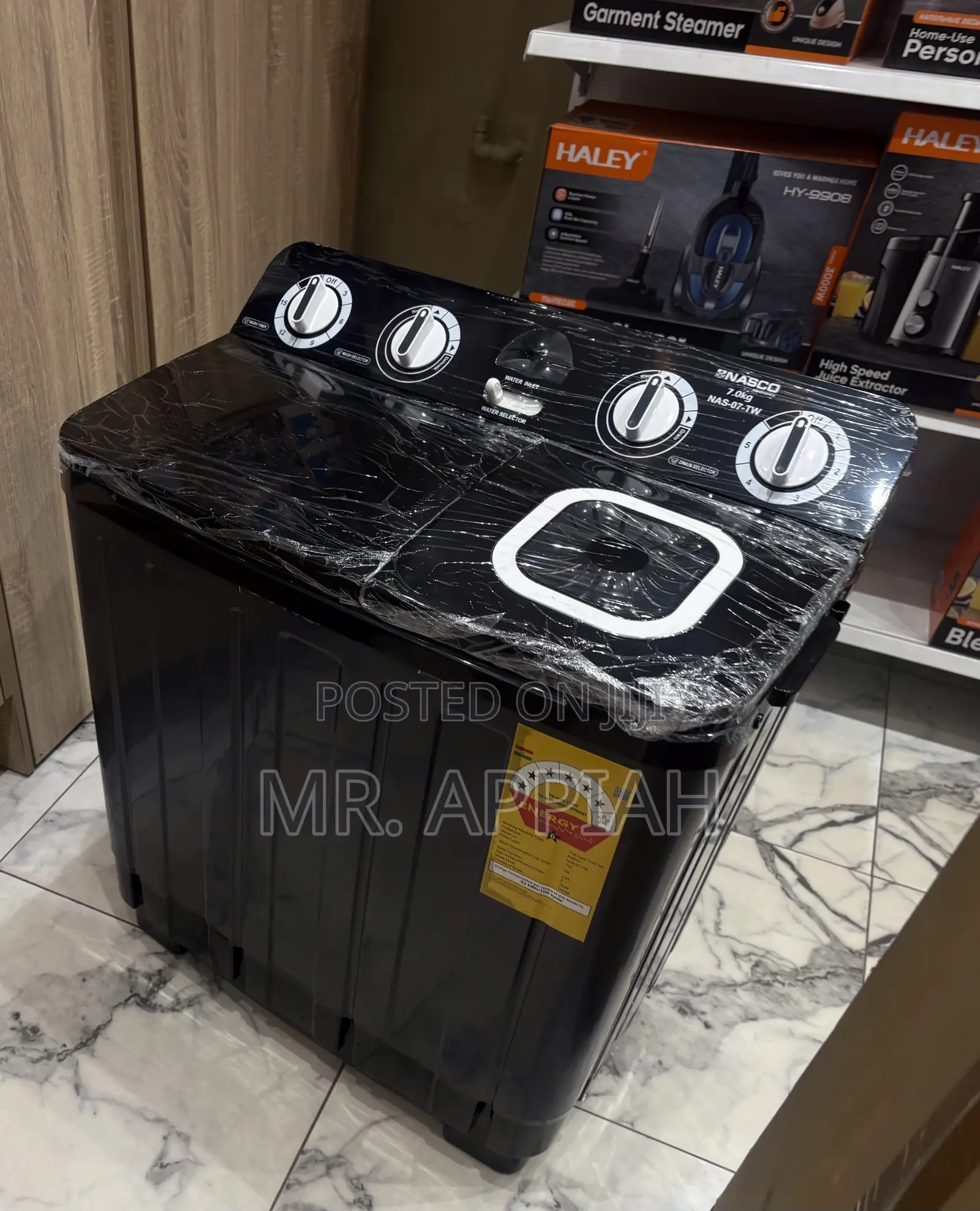 Extremely Quality Nasco 7kg Washing Machine(Spin Dry)7 Star