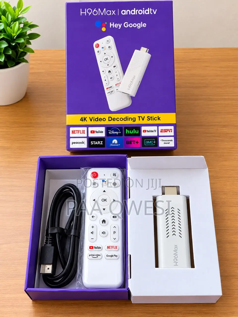 H96Max Android TV Stick