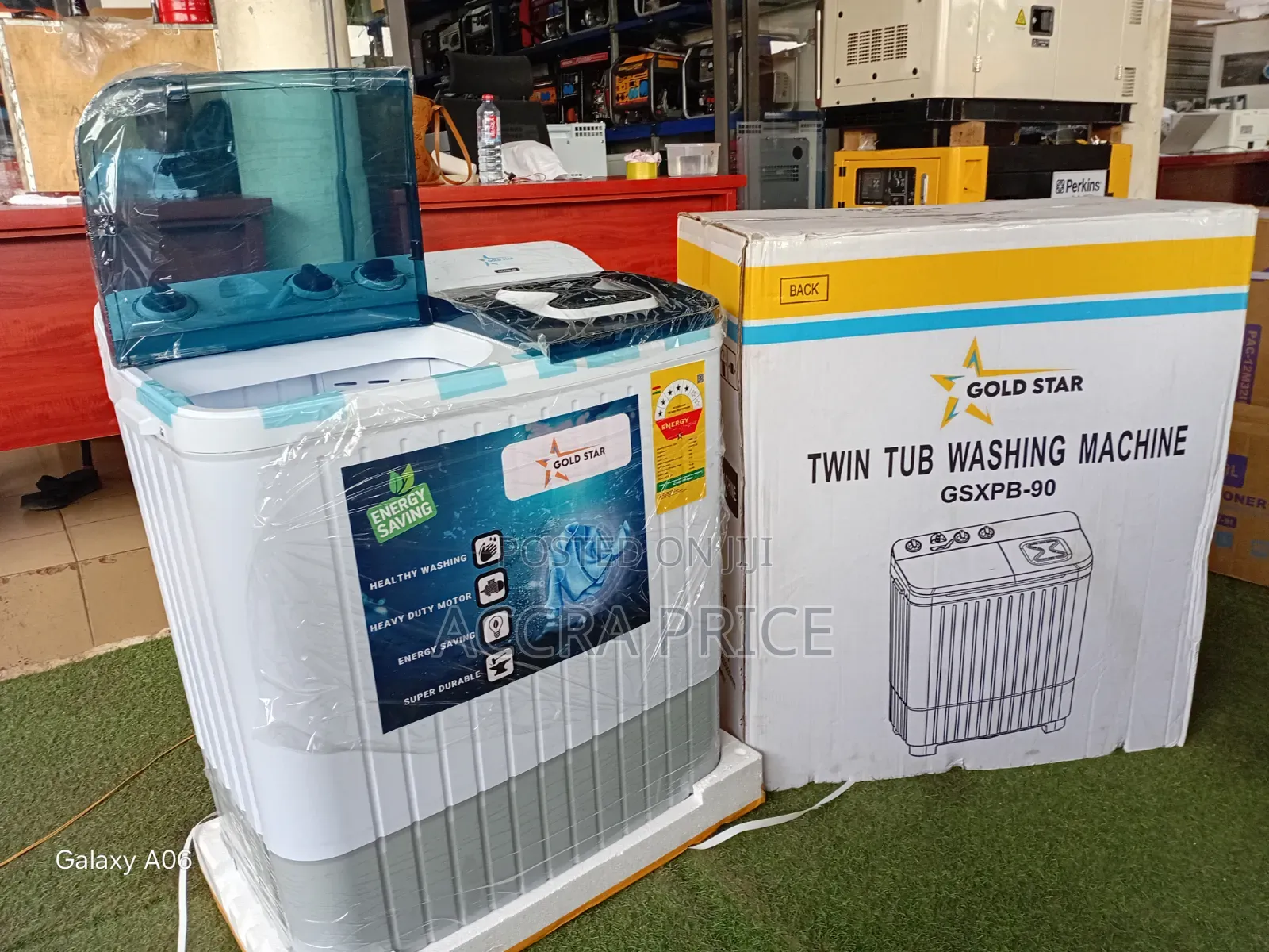 Make Laundry Easier With the Gold Star GSXPB_90 Twin Tub Washer9kg