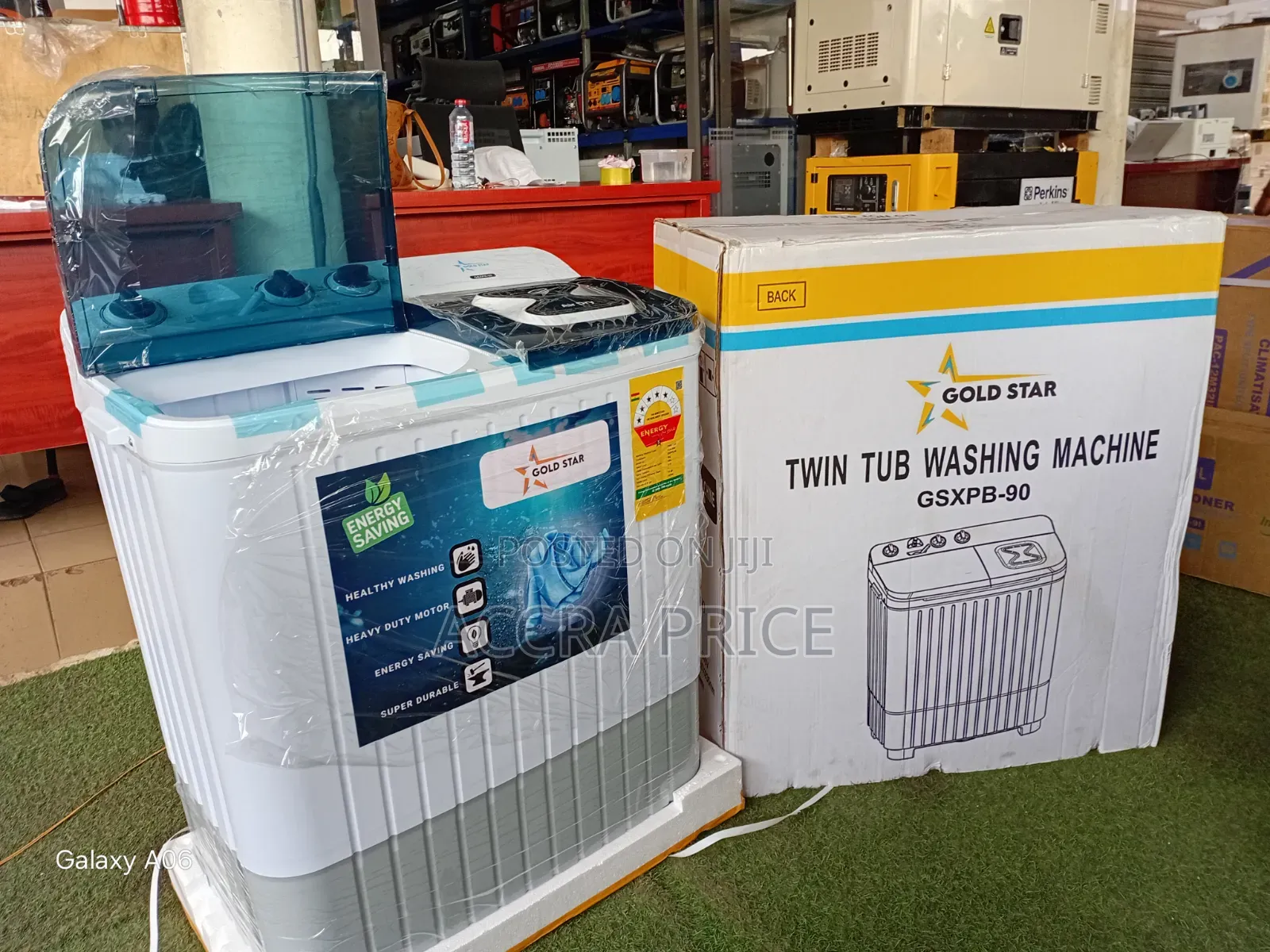 Make Laundry Easier With the Gold Star GSXPB_90 Twin Tub Washer9kg
