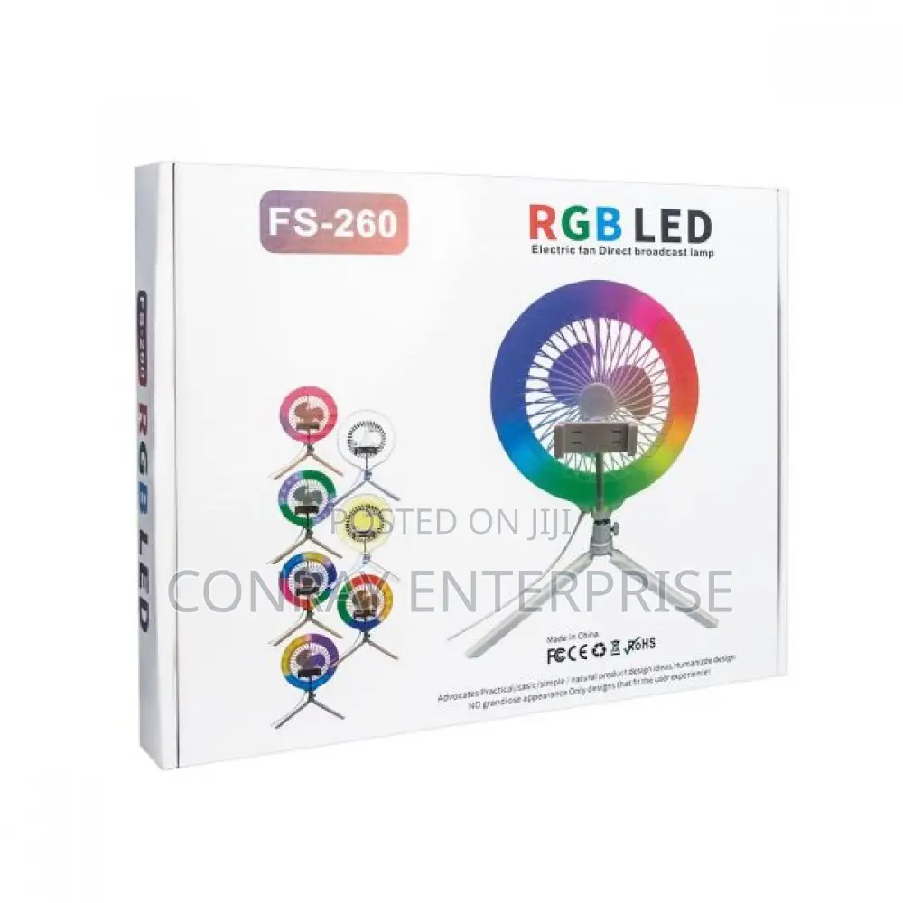 Video Making Kit (Lights and Fan)