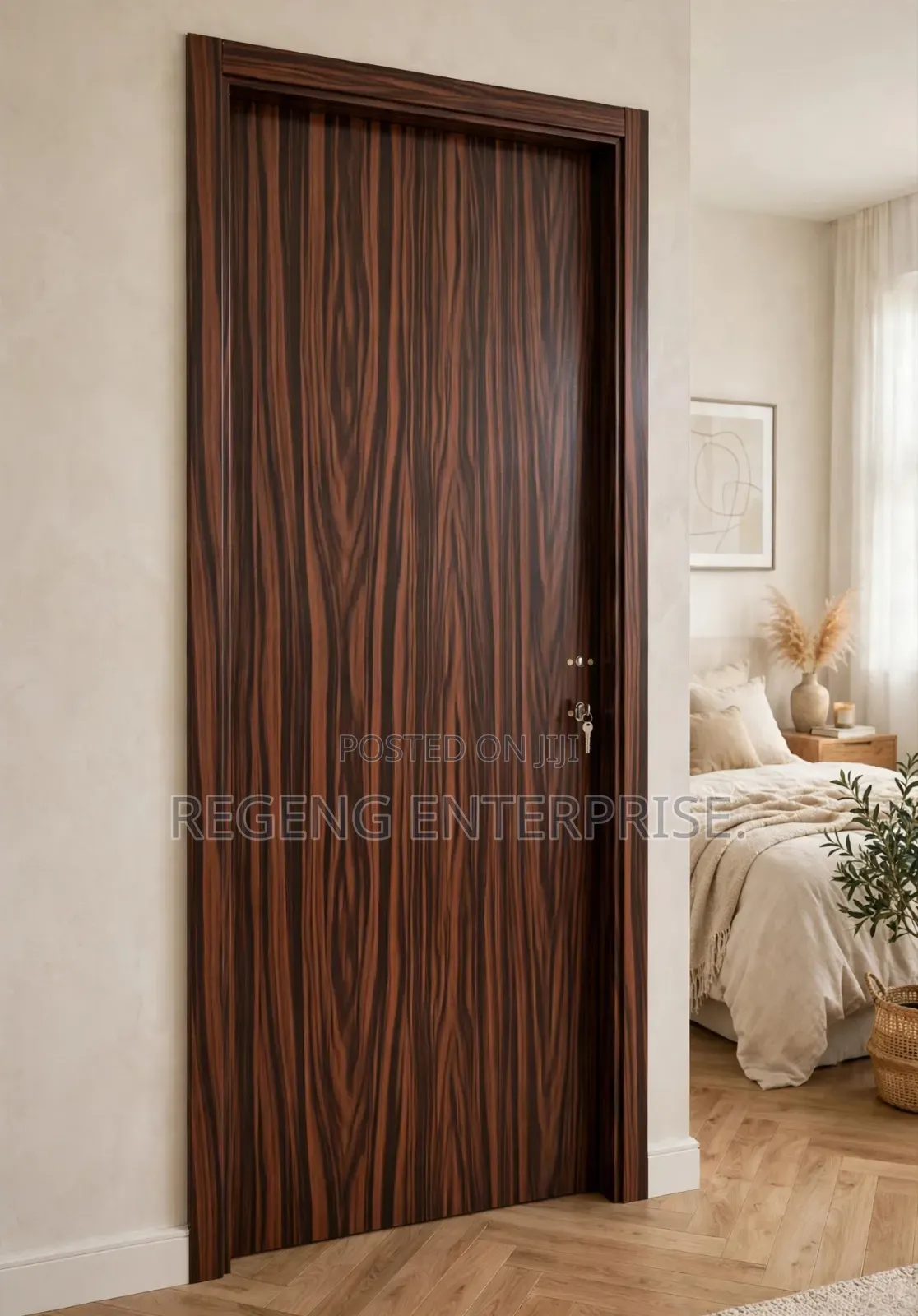 Modern Waterproof Wooden Door