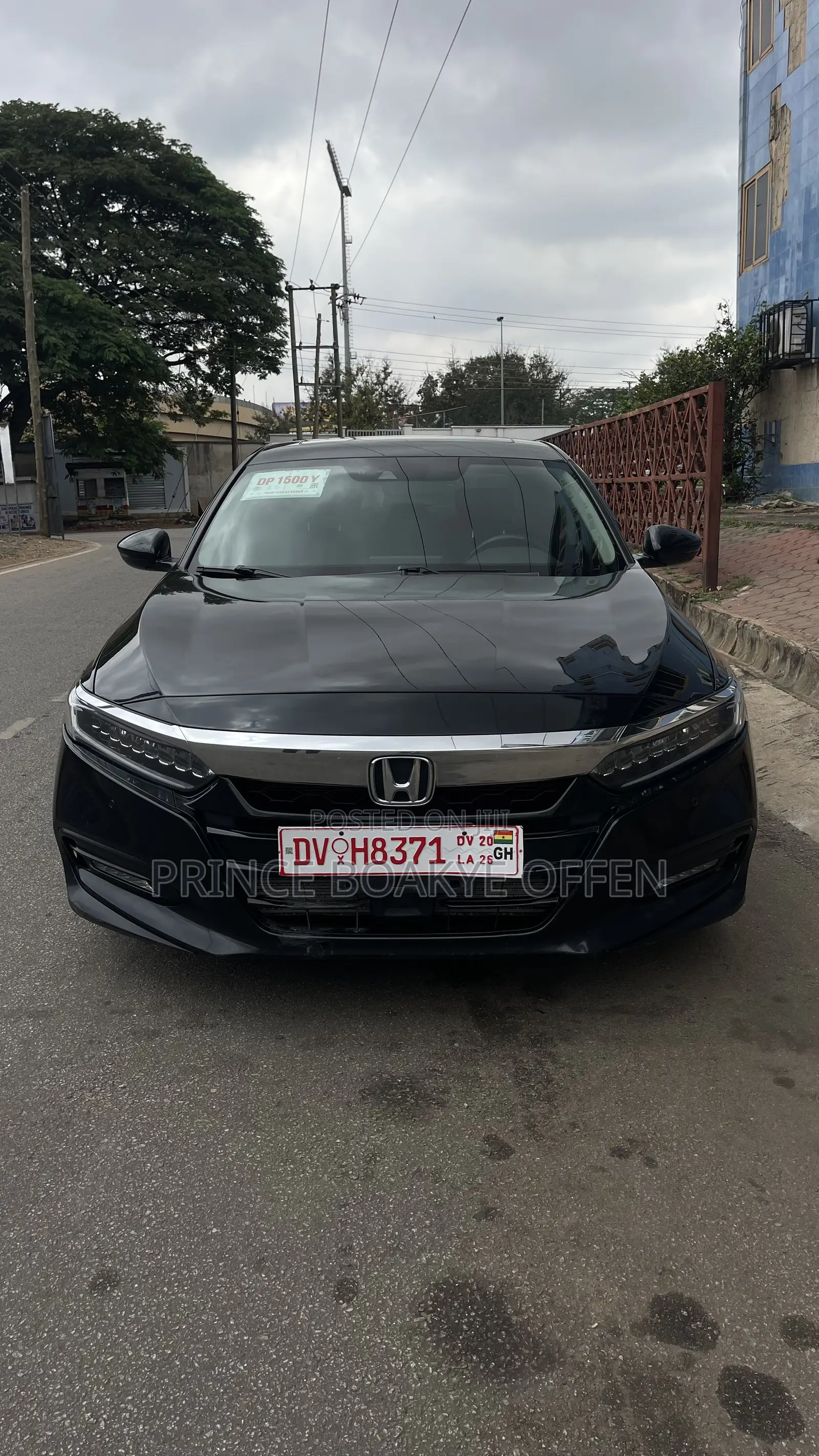 Honda Accord Touring 2018 Black