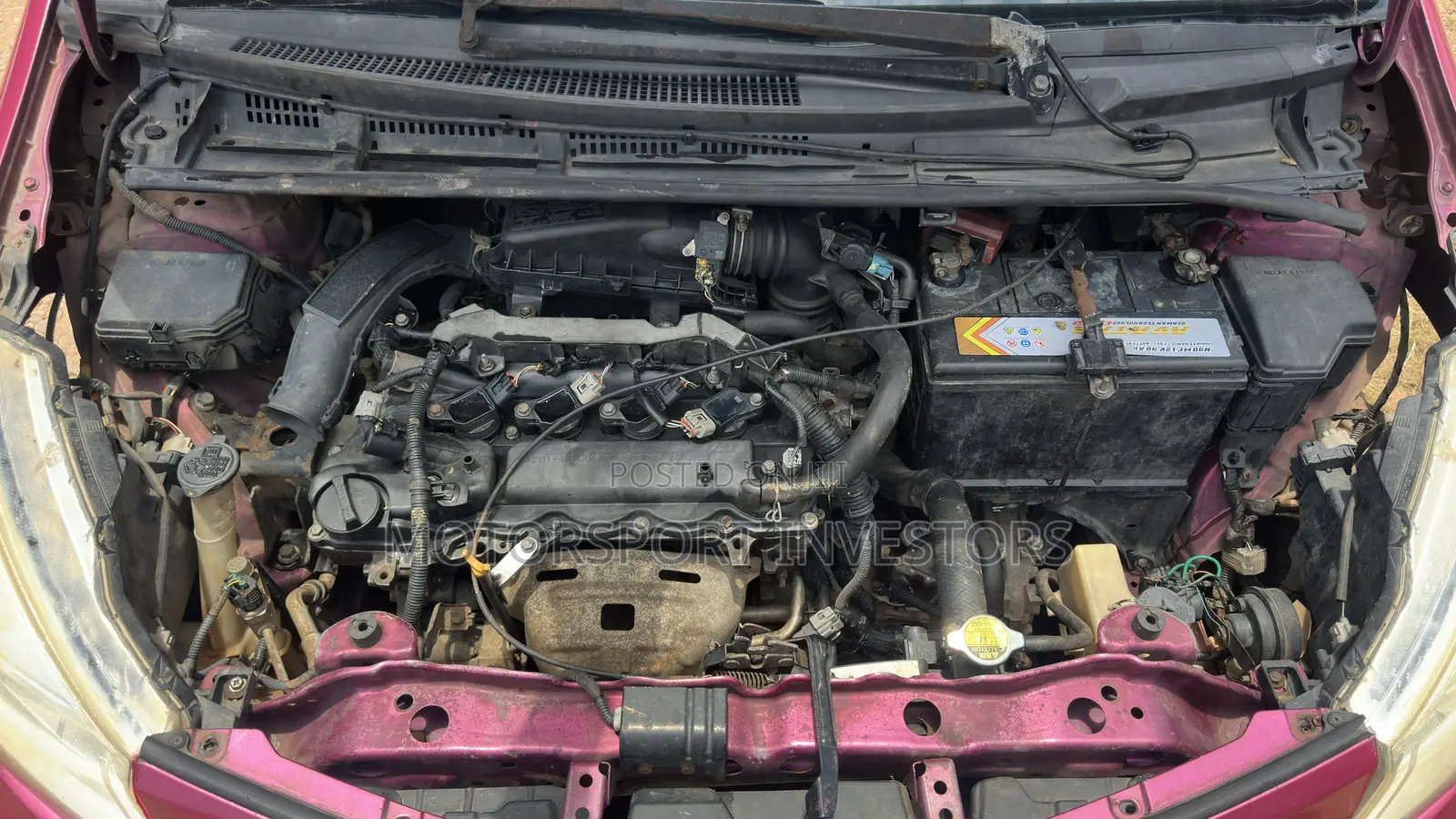 Toyota Vitz 1.5 FWD 5dr 2013 Pink
