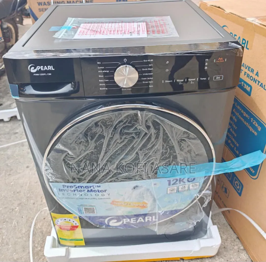 Pearl 12kg Front Load Washing Machine