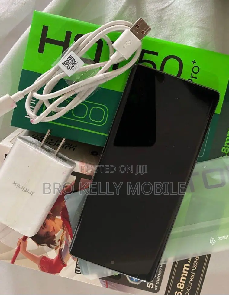 New Infinix Hot 50 Pro+ 4G 256 GB Black
