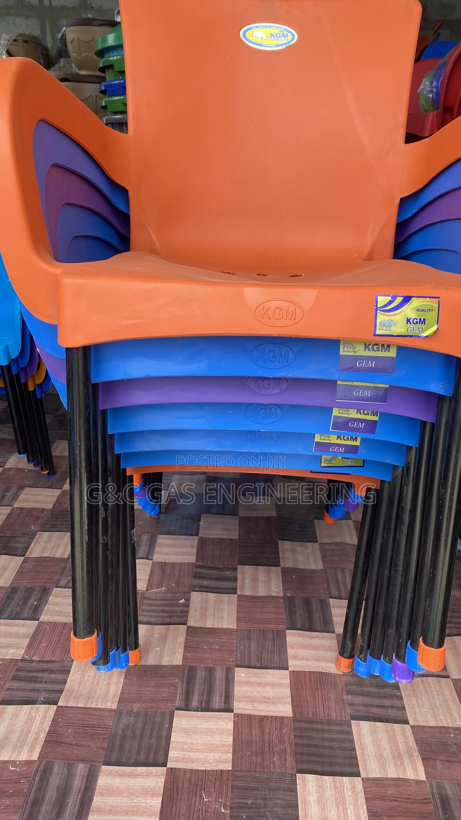 KGM Plastic Chairs