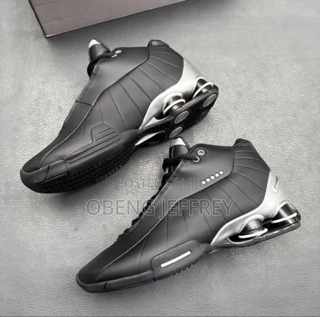 Original Nike Shox BB4 Black/Metallic Silver