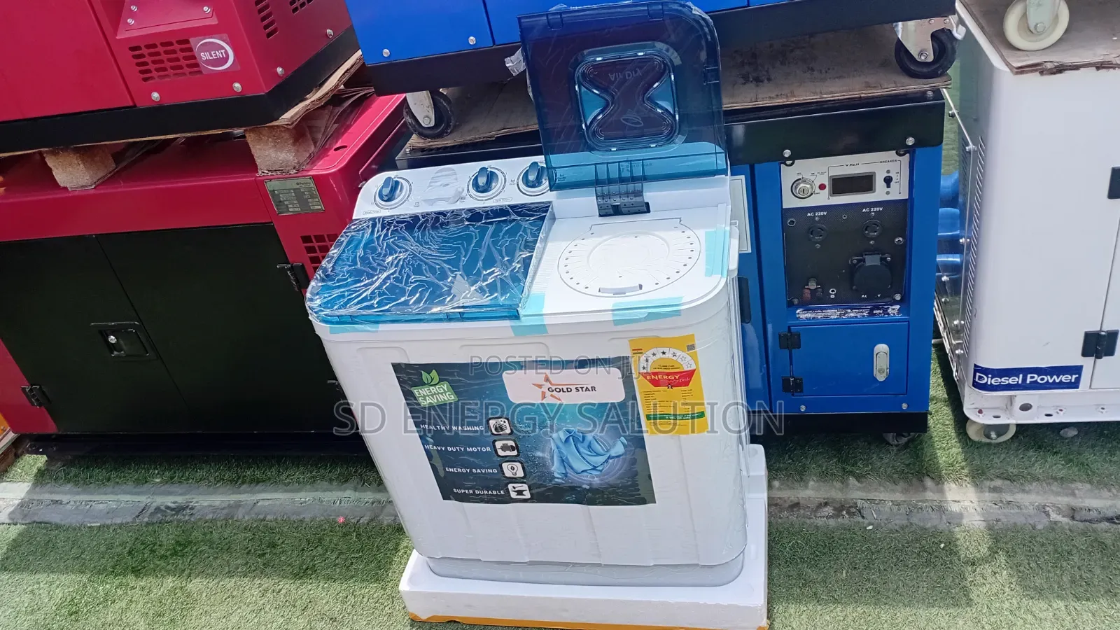 Sigma 7KG Washing Machine – Clean Clothes With Less Effort