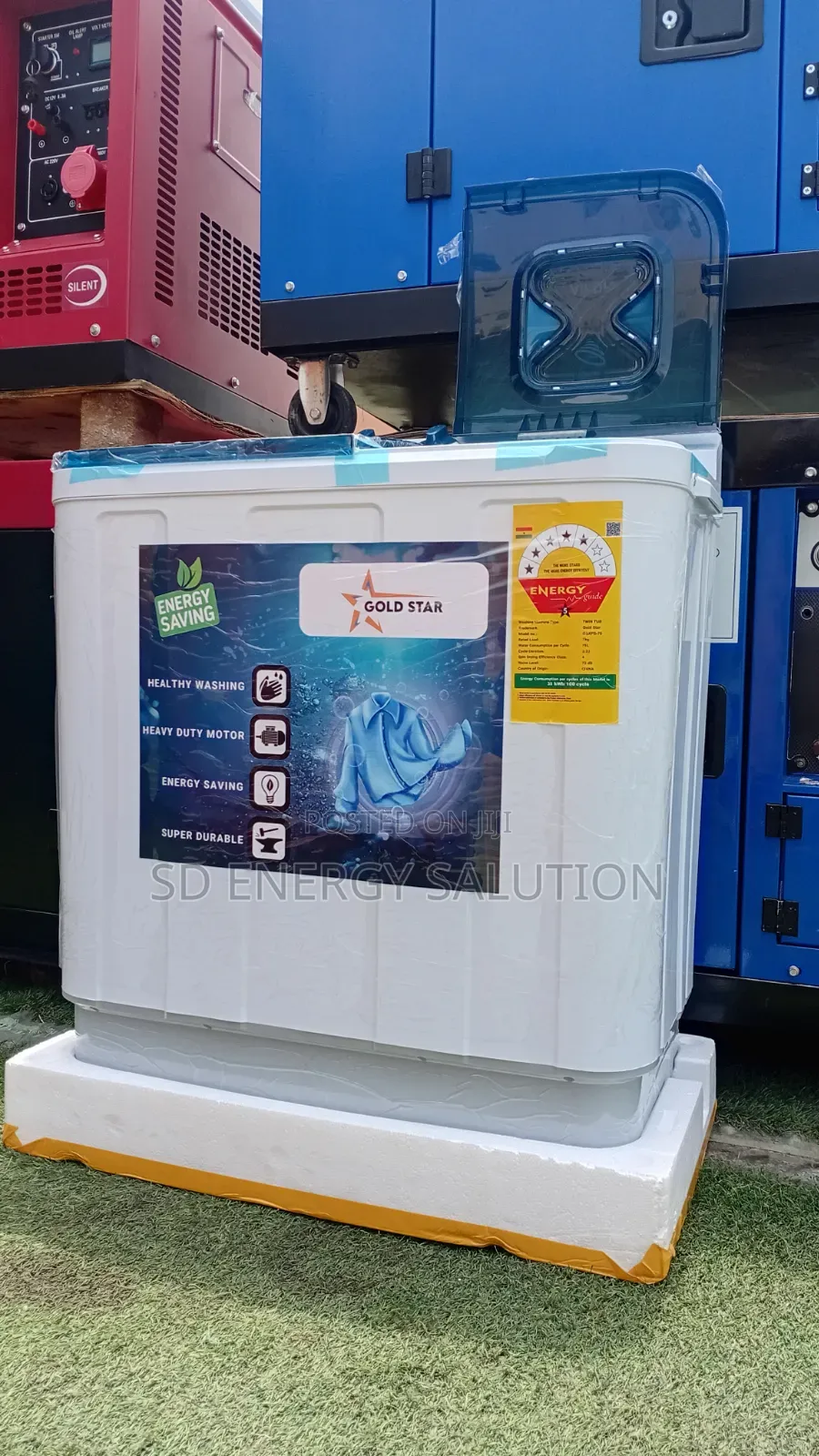 Sigma 7KG Washing Machine – Clean Clothes With Less Effort