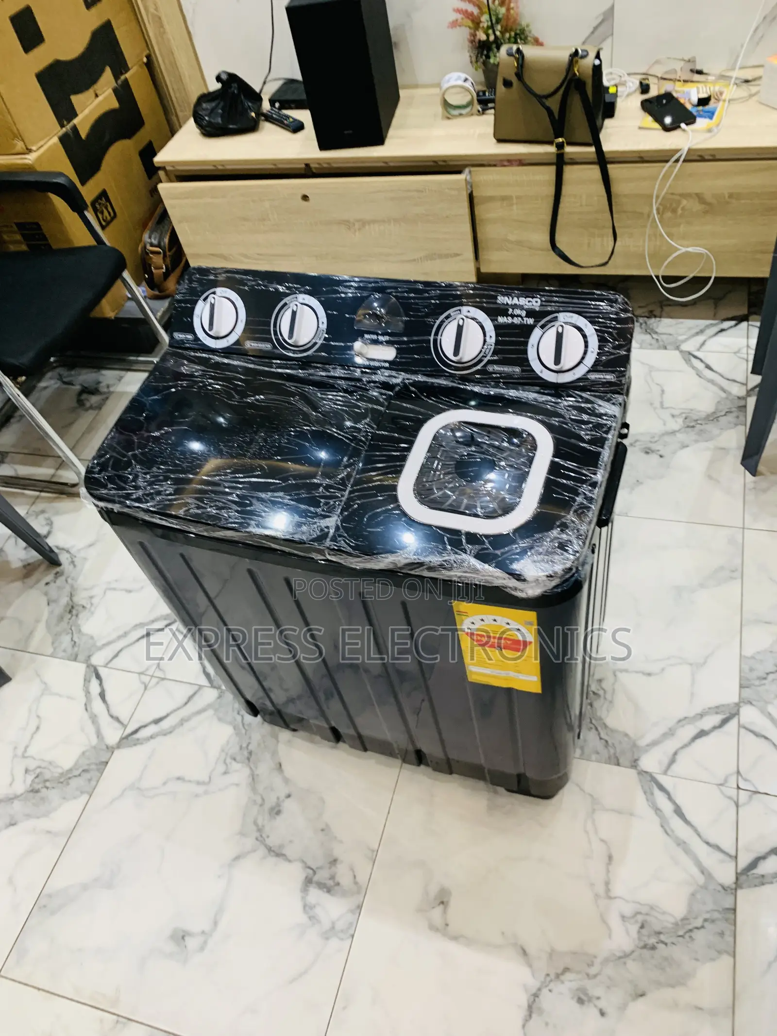 High Quality Nasco NAS-07-TW 7kg Semi Auto Twin Tub Washing Machine