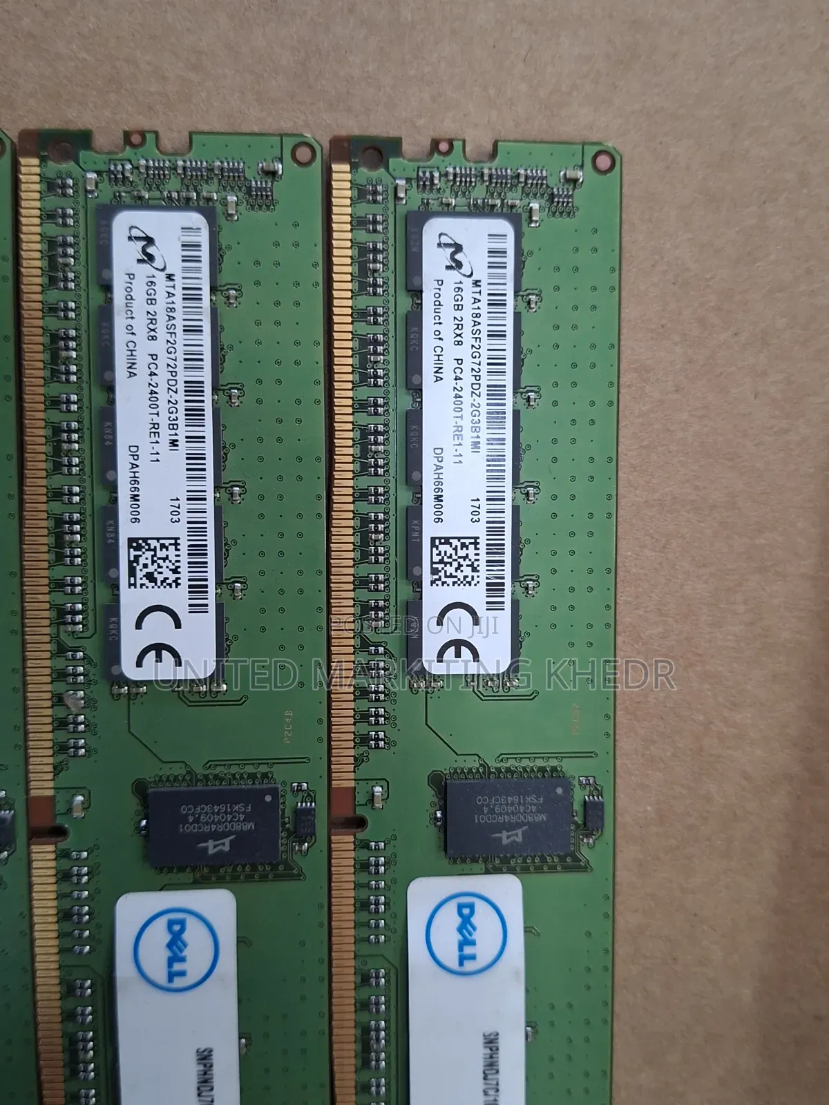 Dell 16GB 2Rx8 PC4-2400T-RE1-11
