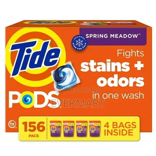 Tide PODS Laundry Detergent Spring Meadow – 156 Count