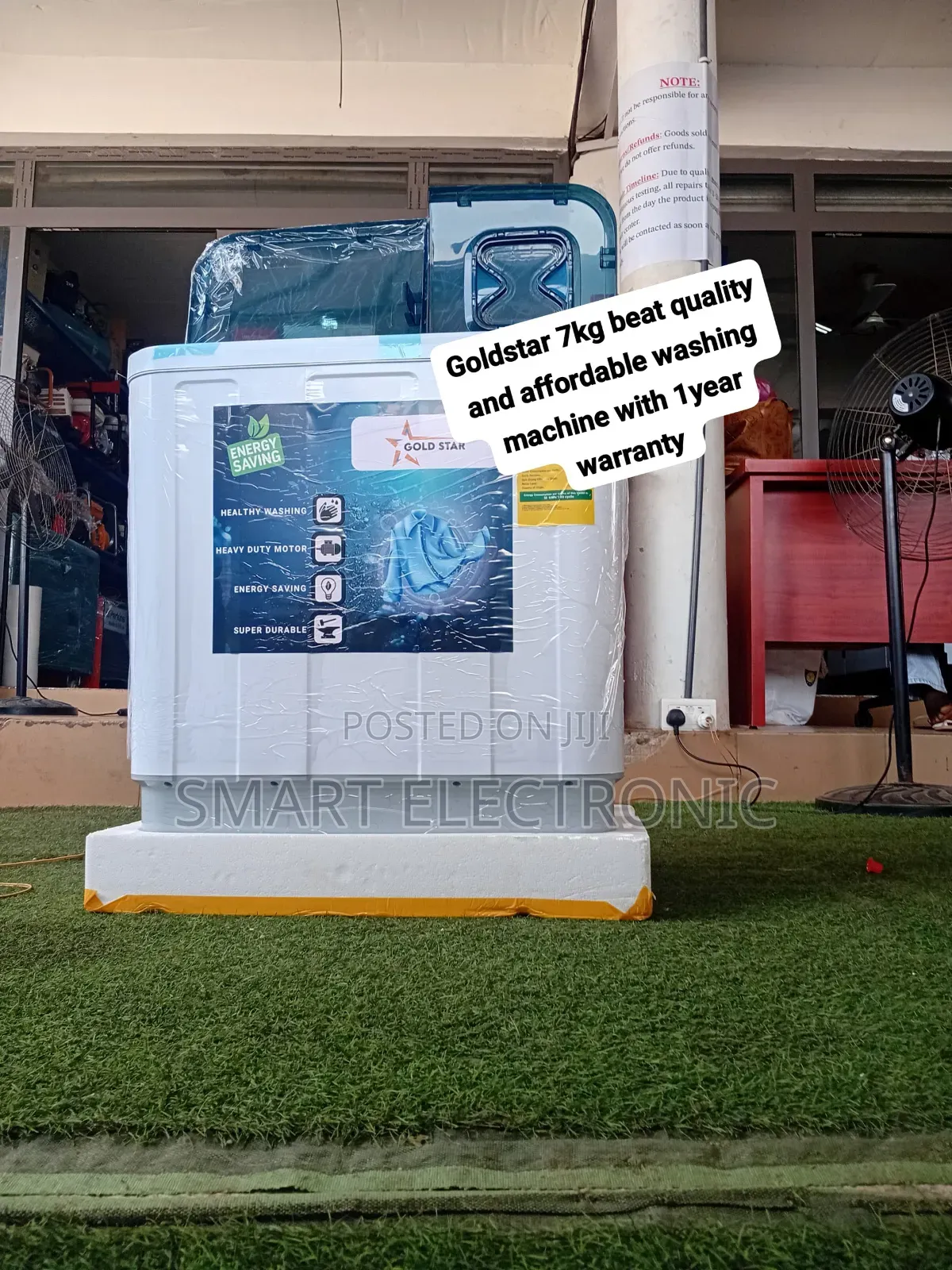 Efficient Stylish: Goldstar 7kg Washing Machine for Sale