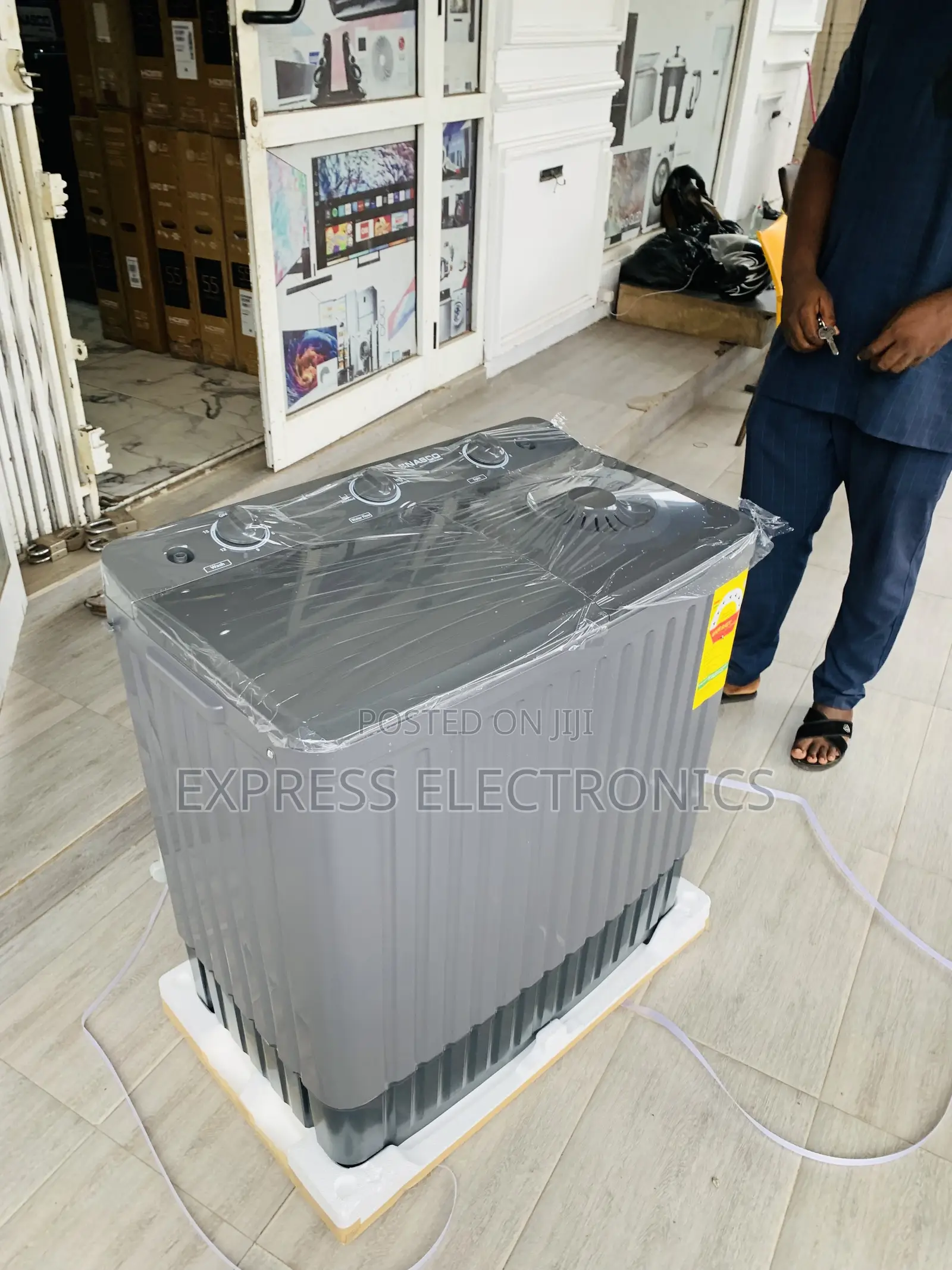 Purchase the Nasco NASTT-JS110 Is an 11 Kg Twin Tub Semi-Auto Washing