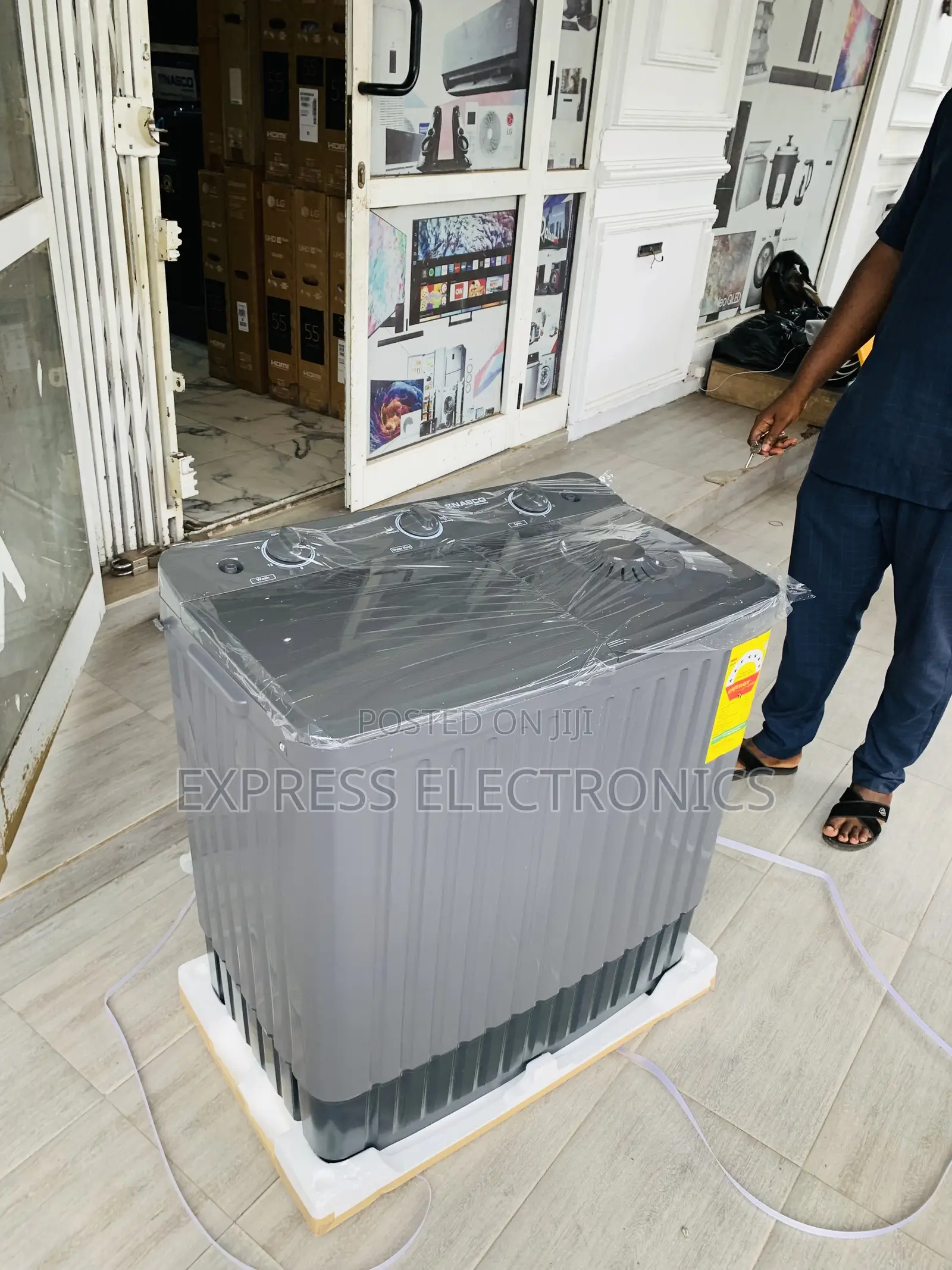 Purchase the Nasco NASTT-JS110 Is an 11 Kg Twin Tub Semi-Auto Washing