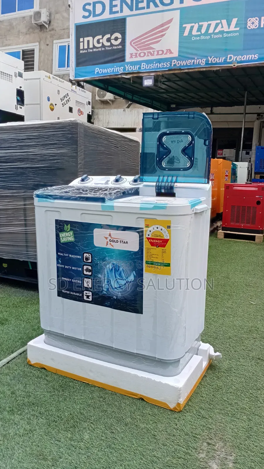 Sigma 7KG Washing Machine – Powerful Wash for Cleaner Clothes