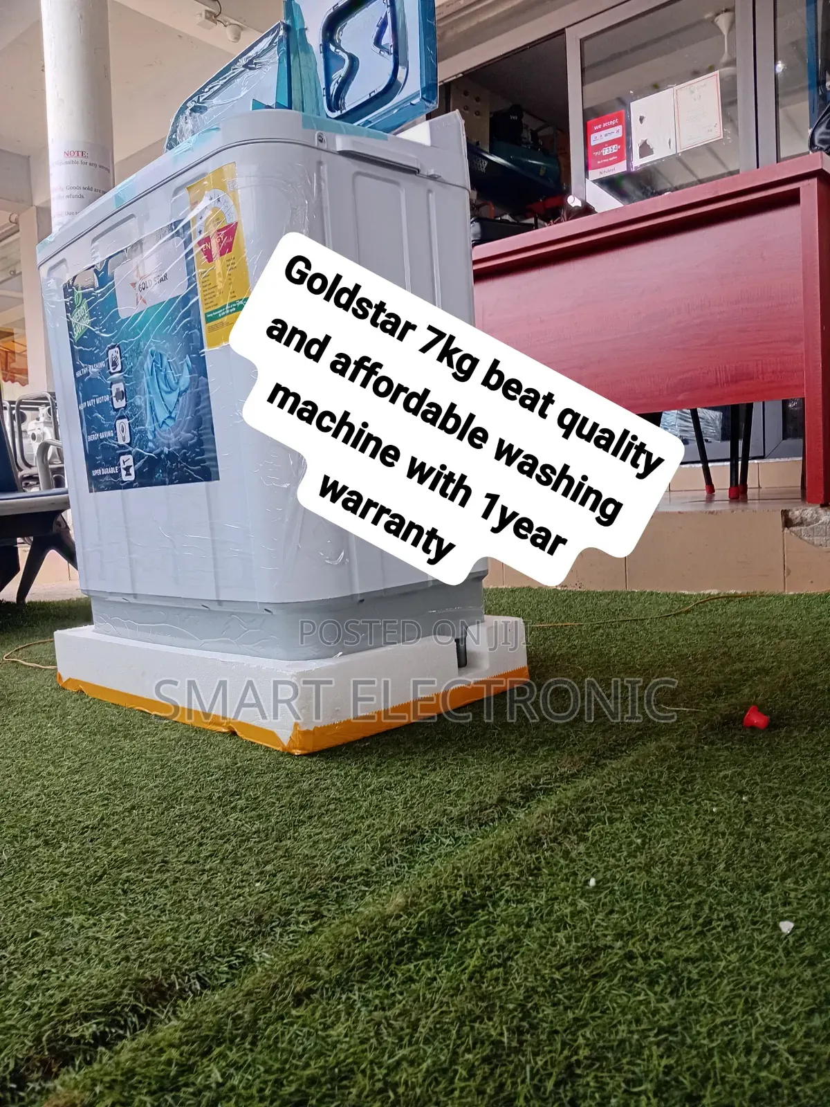 Clean Clothes Made Easy: Grab the Goldstar 7kg Washing Machine