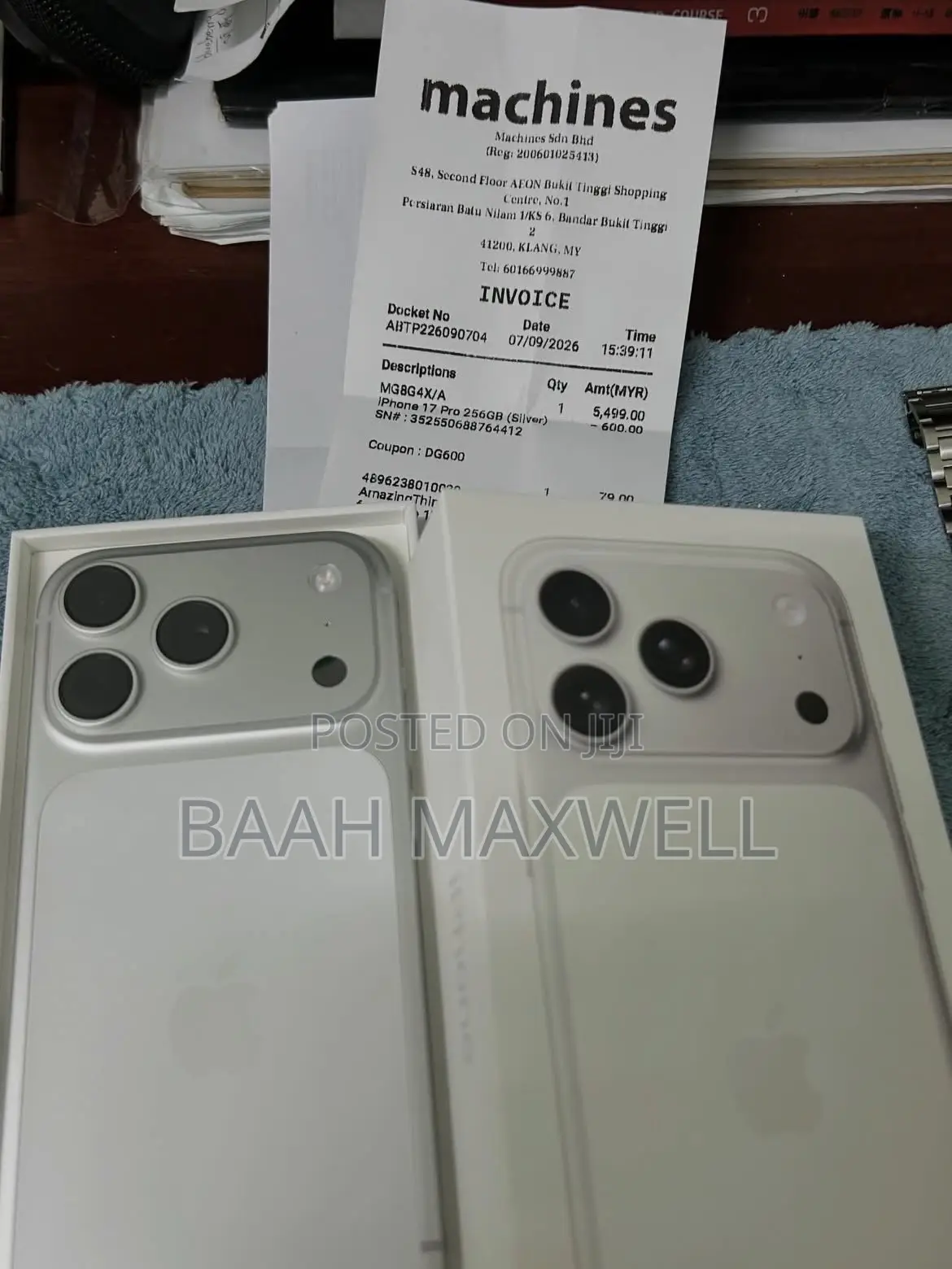 Apple iPhone 17 Pro Max 512 GB White
