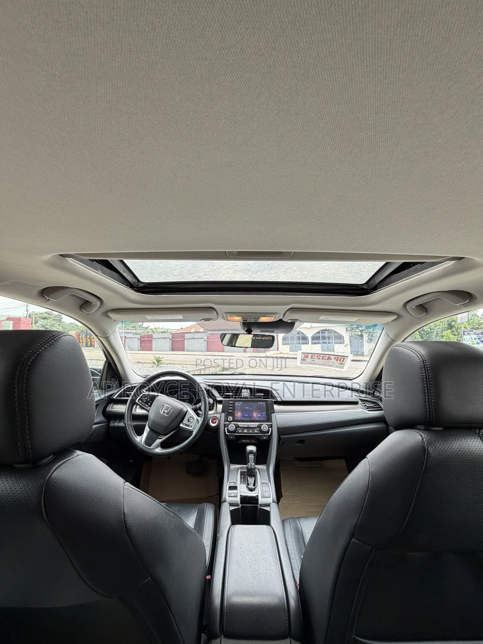 Honda Civic EX-L Sedan 2019 Black