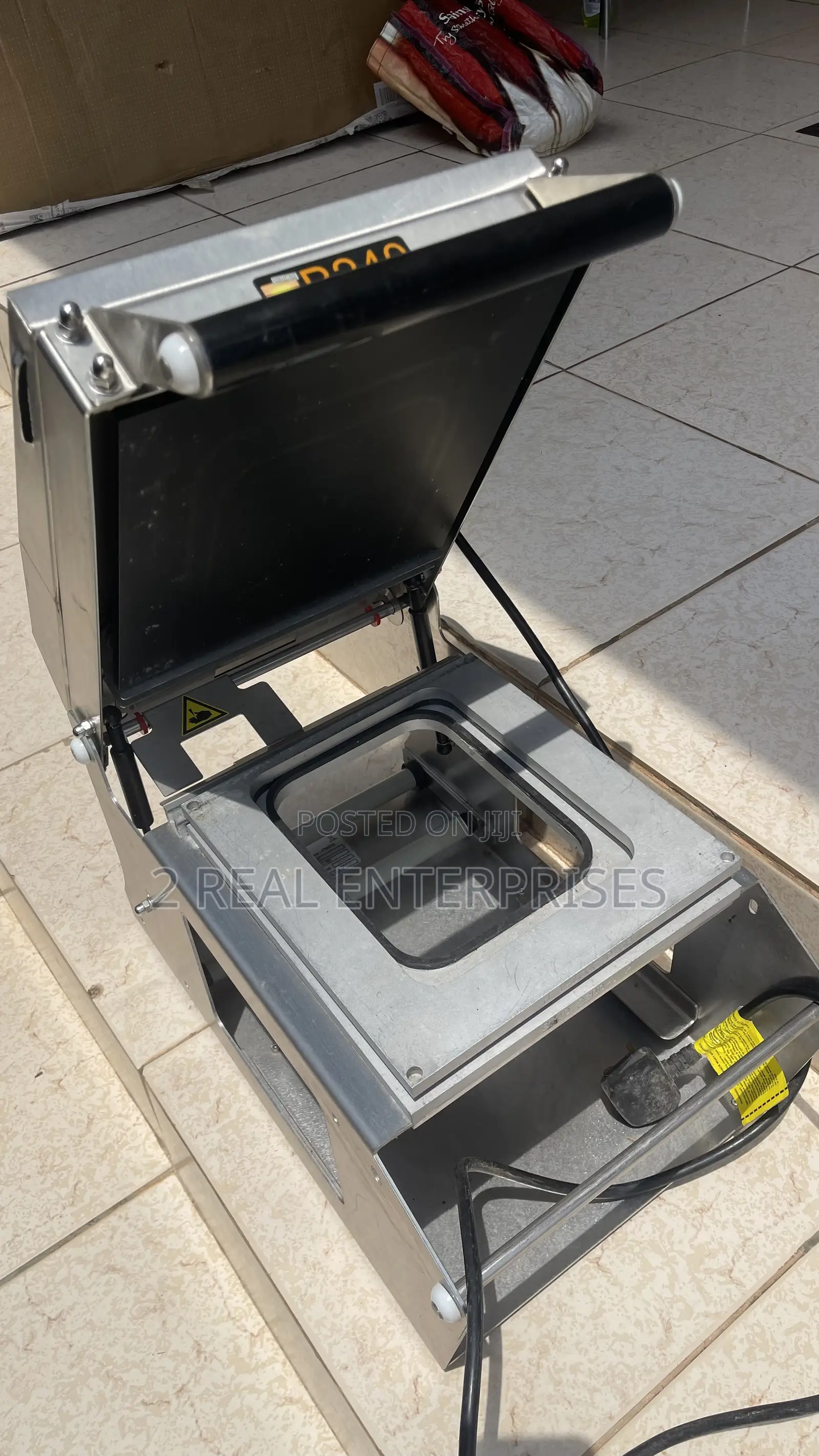 Electric Manual Food Tray Sealer Machine