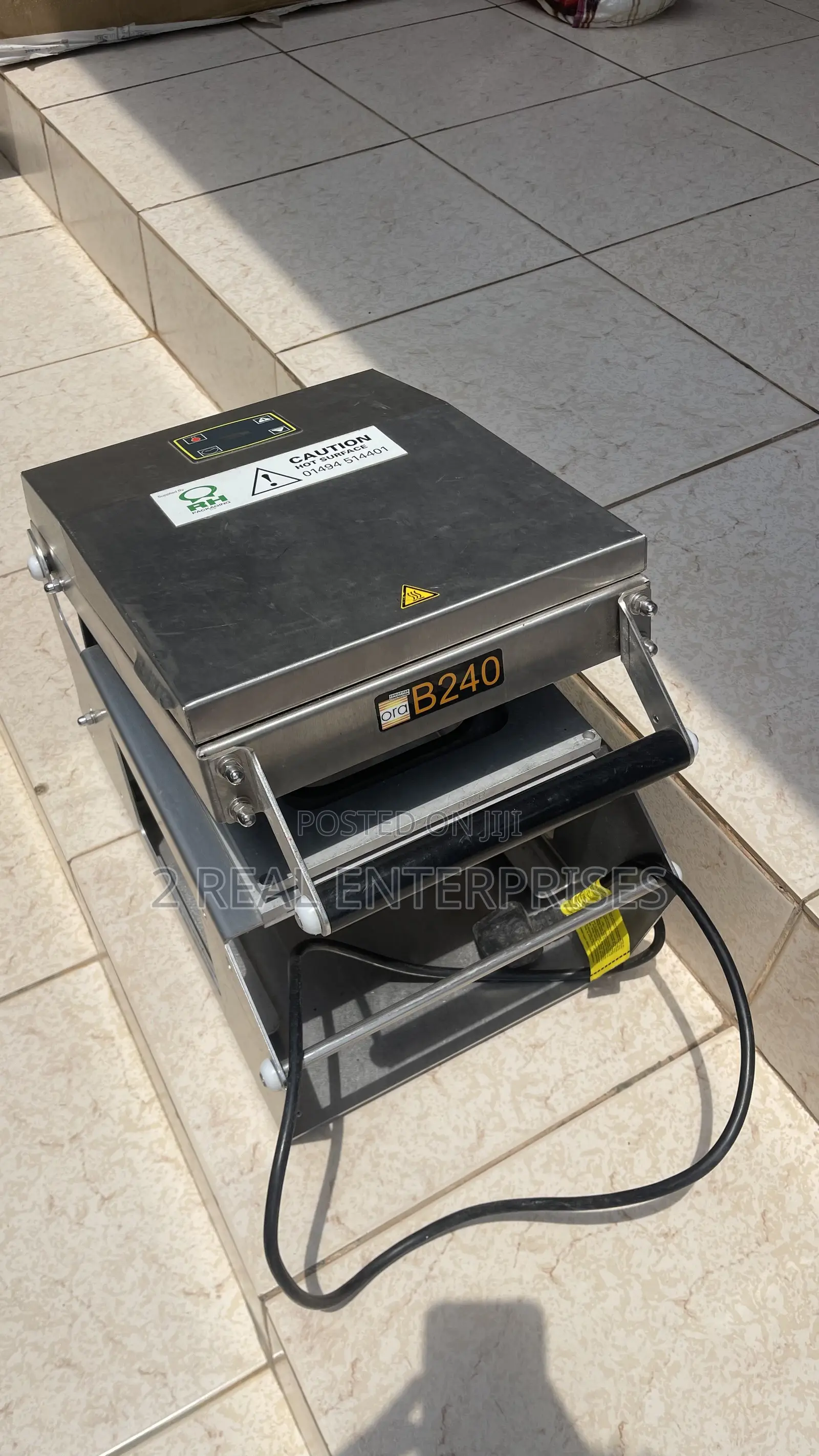 Electric Manual Food Tray Sealer Machine