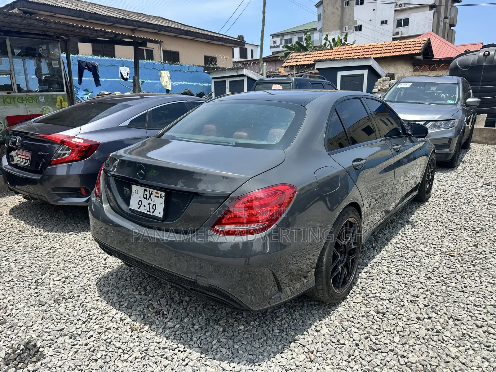 Mercedes-Benz C400 2017 Matt Black