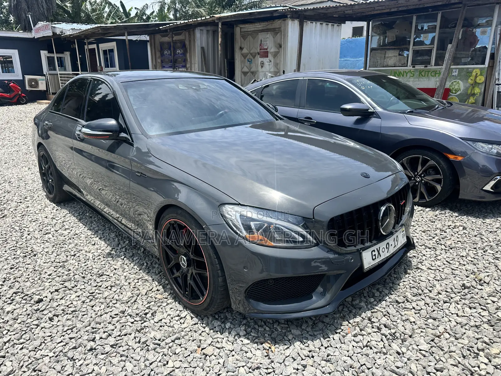 Mercedes-Benz C400 2017 Matt Black