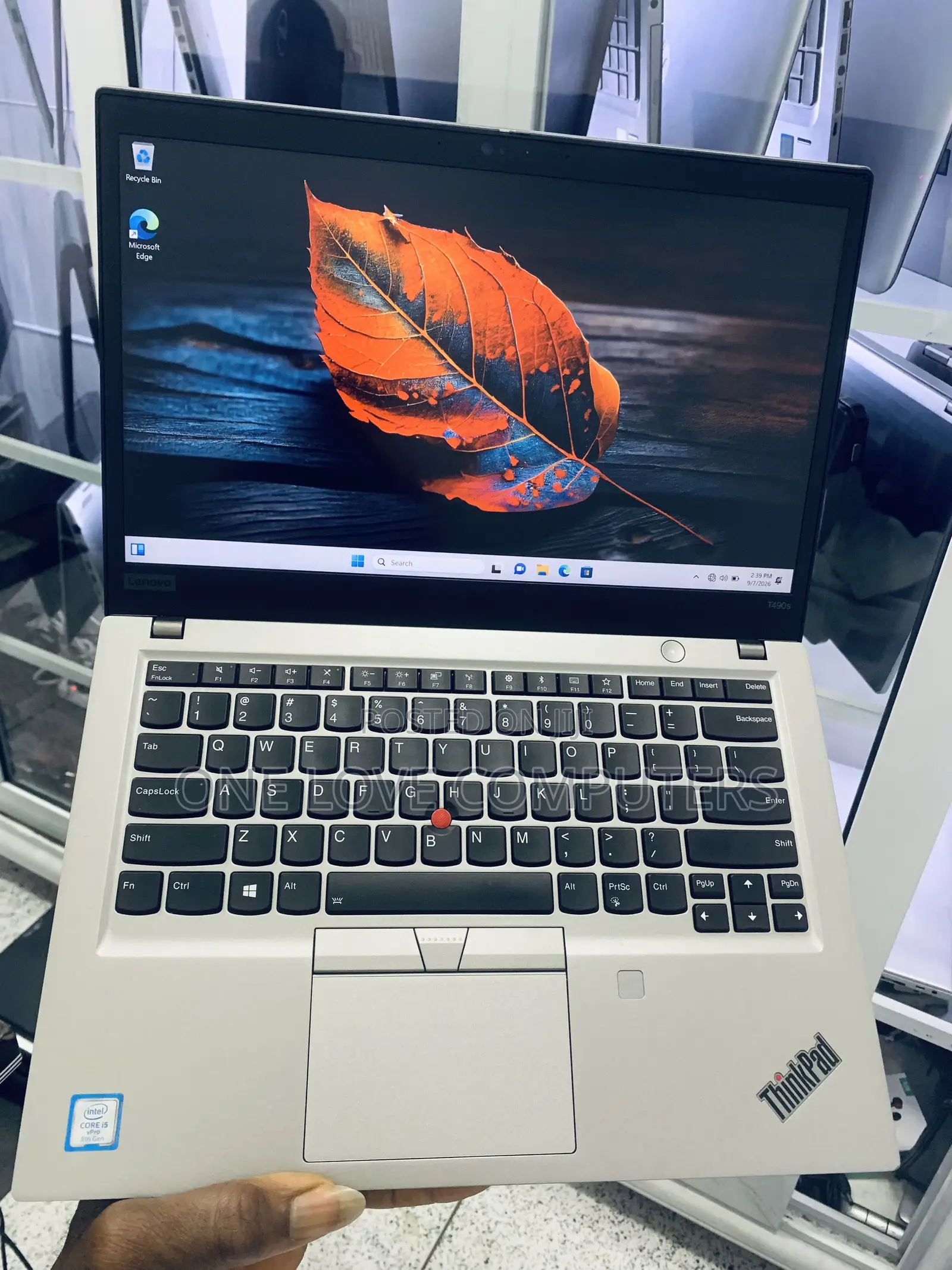 Laptop Lenovo ThinkPad T490s 8GB Intel Core i5 SSD 256GB