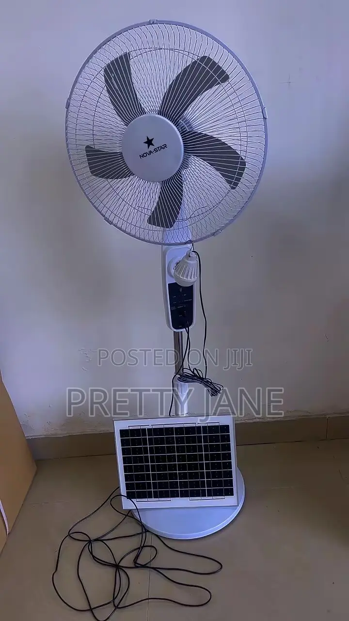 Solar Standing Fan