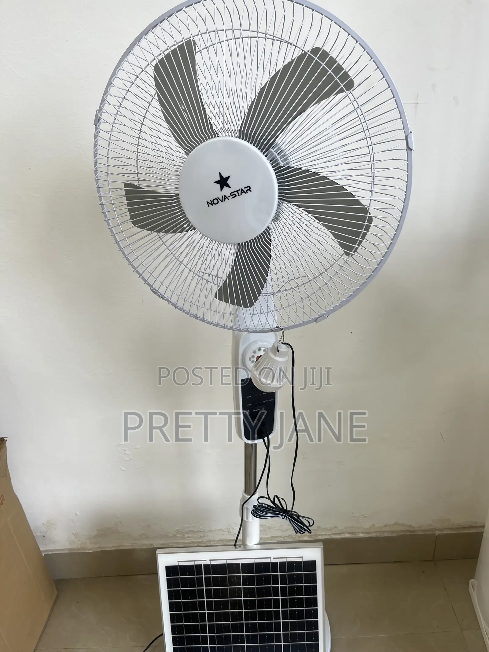 Solar Standing Fan