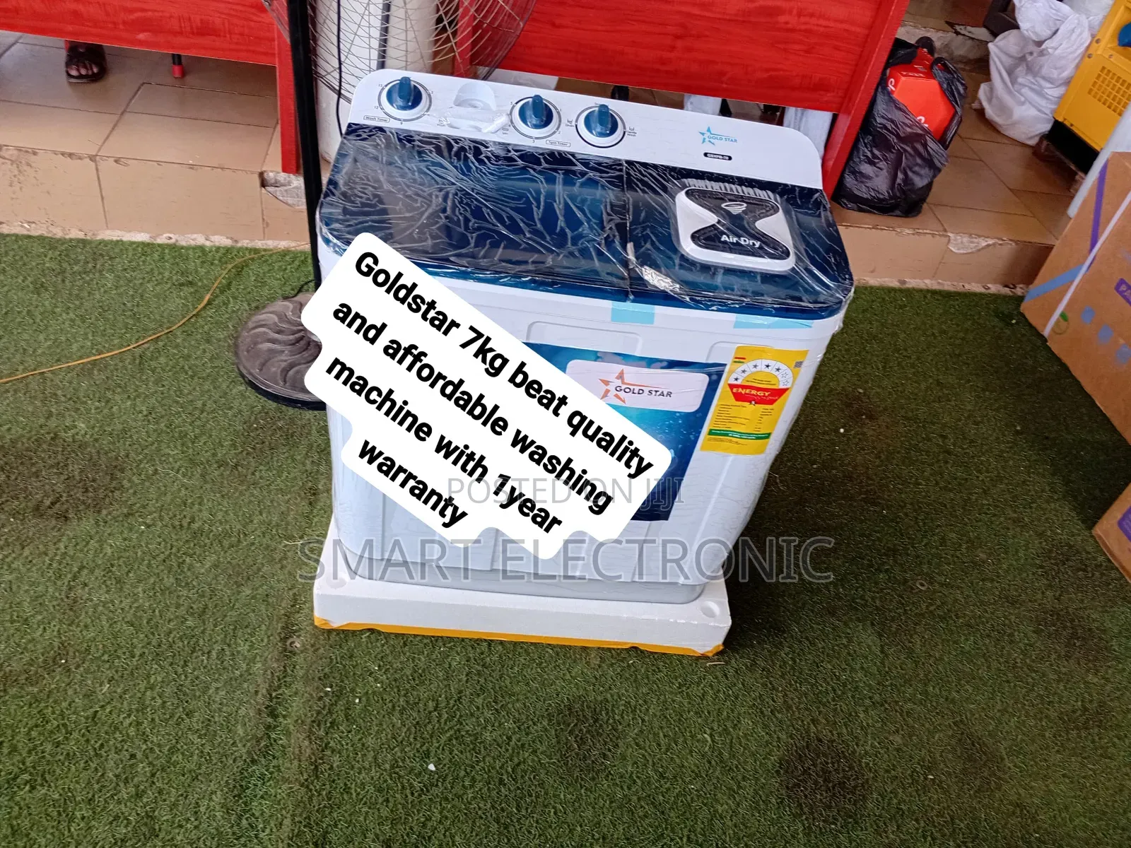 Save Time and Energy With the Goldstar 7kg Washing Machine