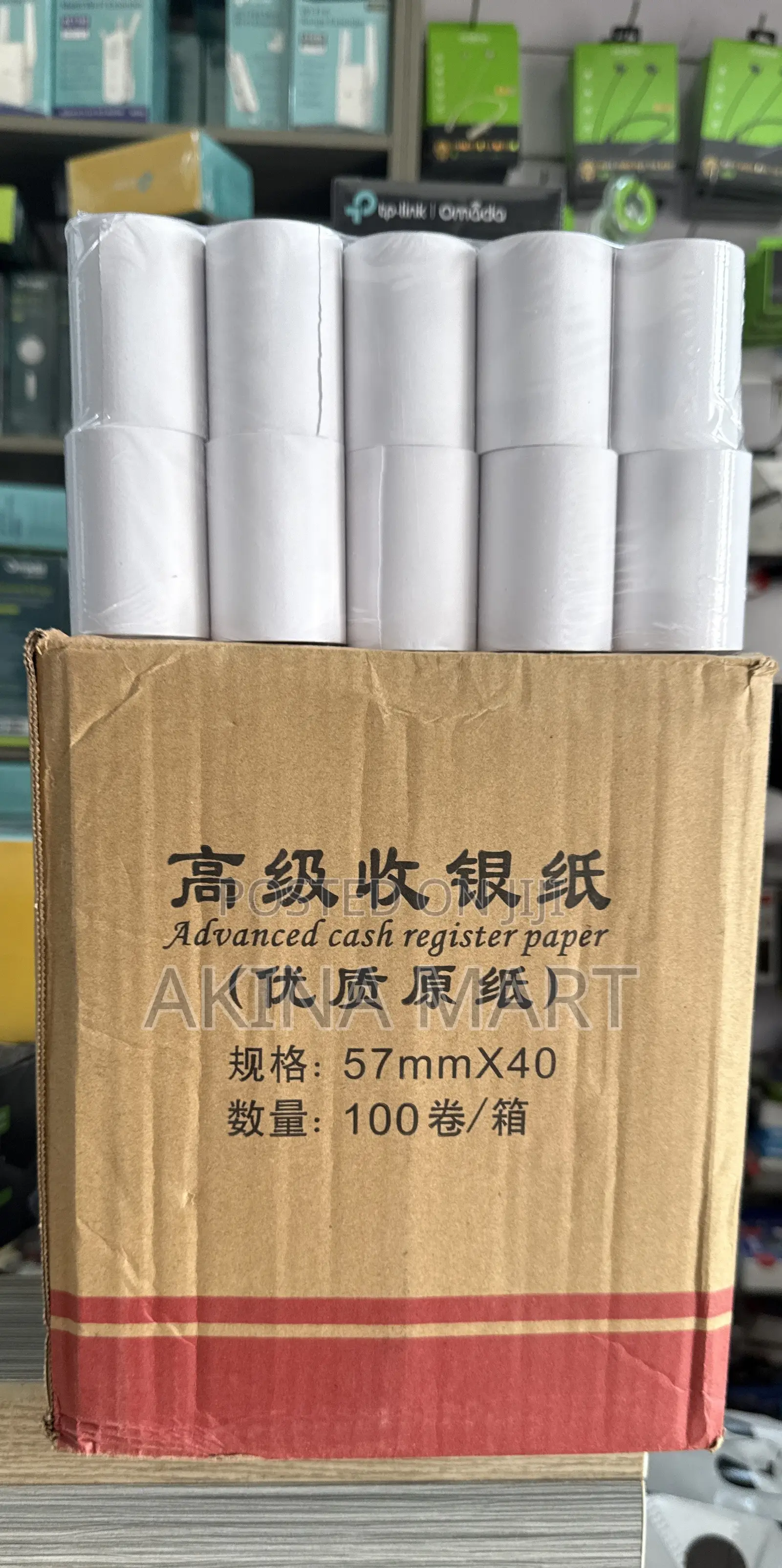 57mm Paper Roll 57mmx40 100pcs