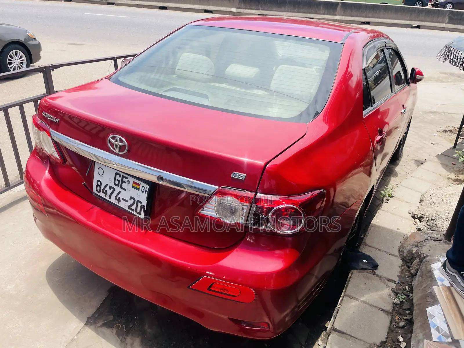 Toyota Corolla LE 4dr Sedan (1.8L 4cyl 4A) 2012 Red