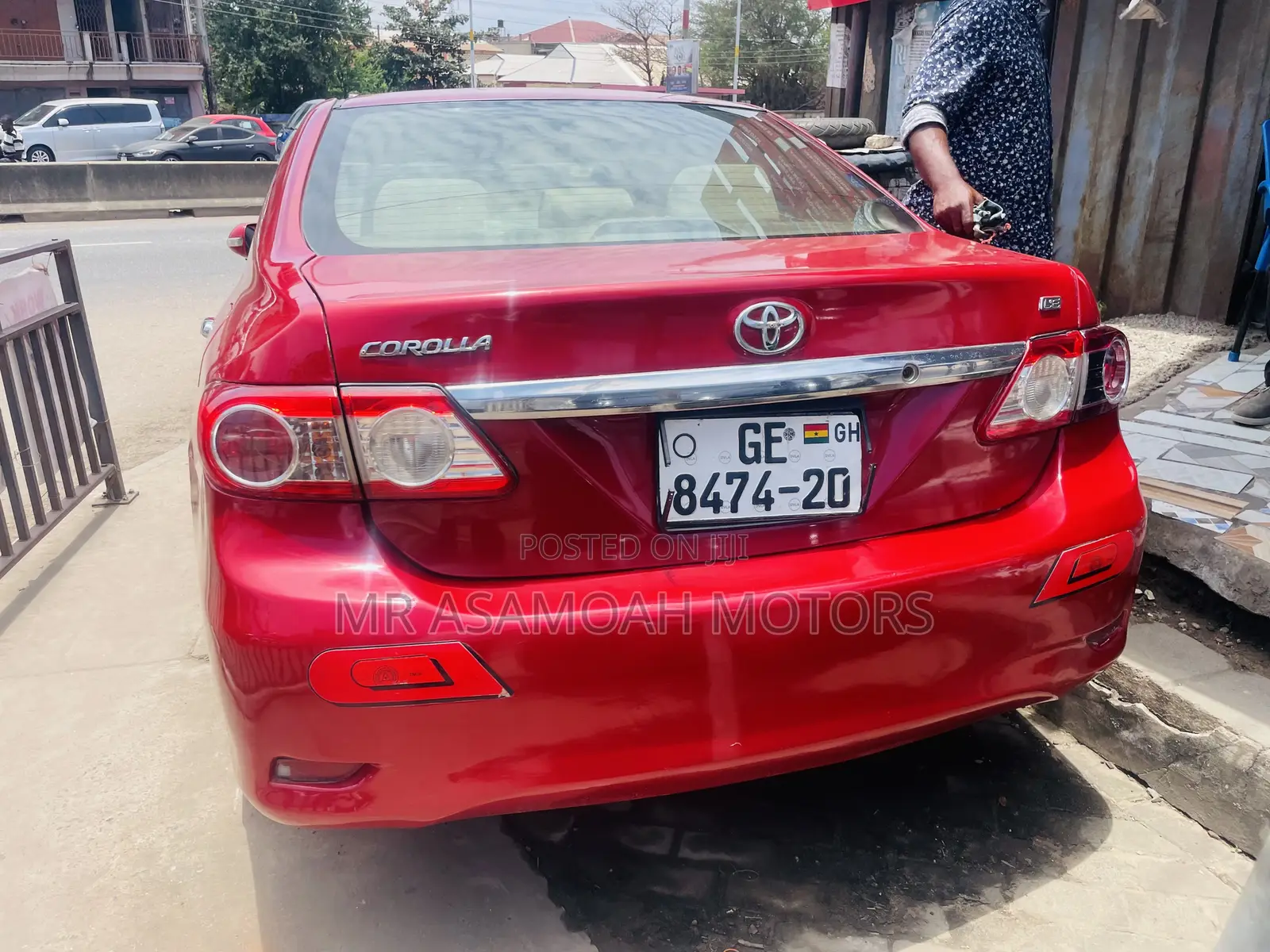 Toyota Corolla LE 4dr Sedan (1.8L 4cyl 4A) 2012 Red