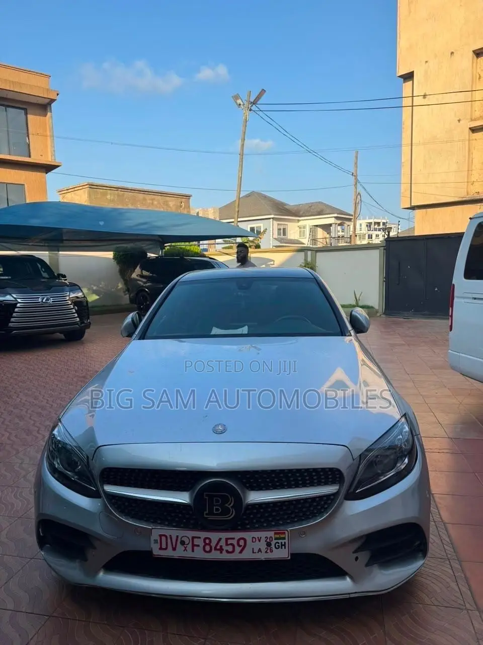 Mercedes-Benz C300 Sport Sedan RWD (2.0L 4cyl 7A) 2016 Silver