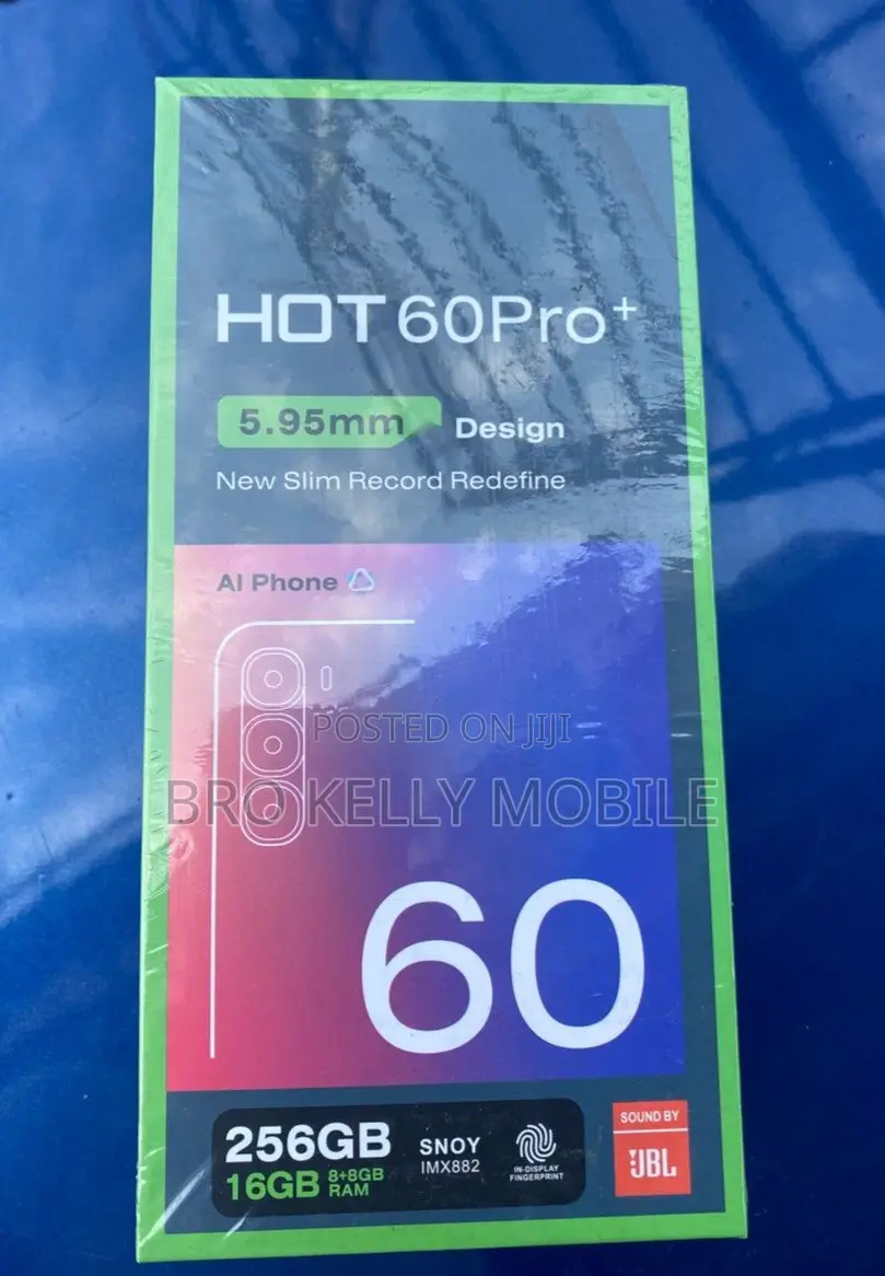 New Infinix Hot 60 Pro+ 256 GB Bronze